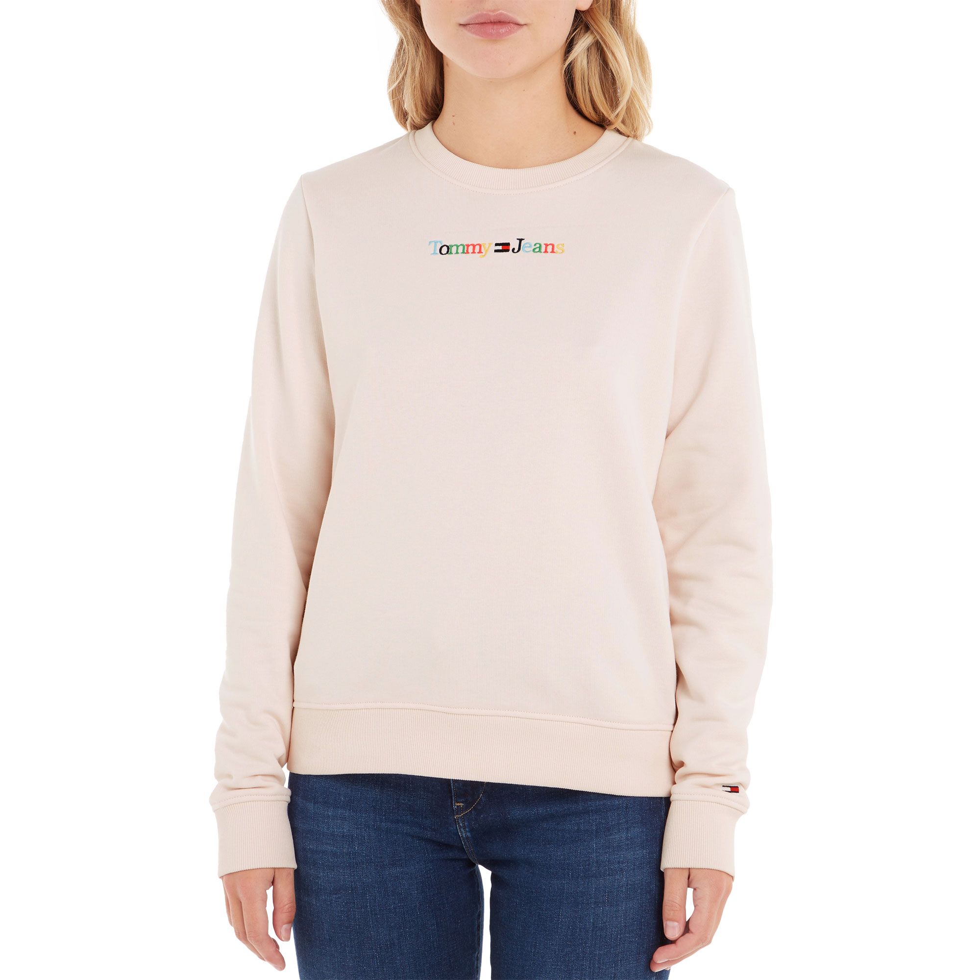 Tommy Hilfiger Regular Color Serif Sweater Dames