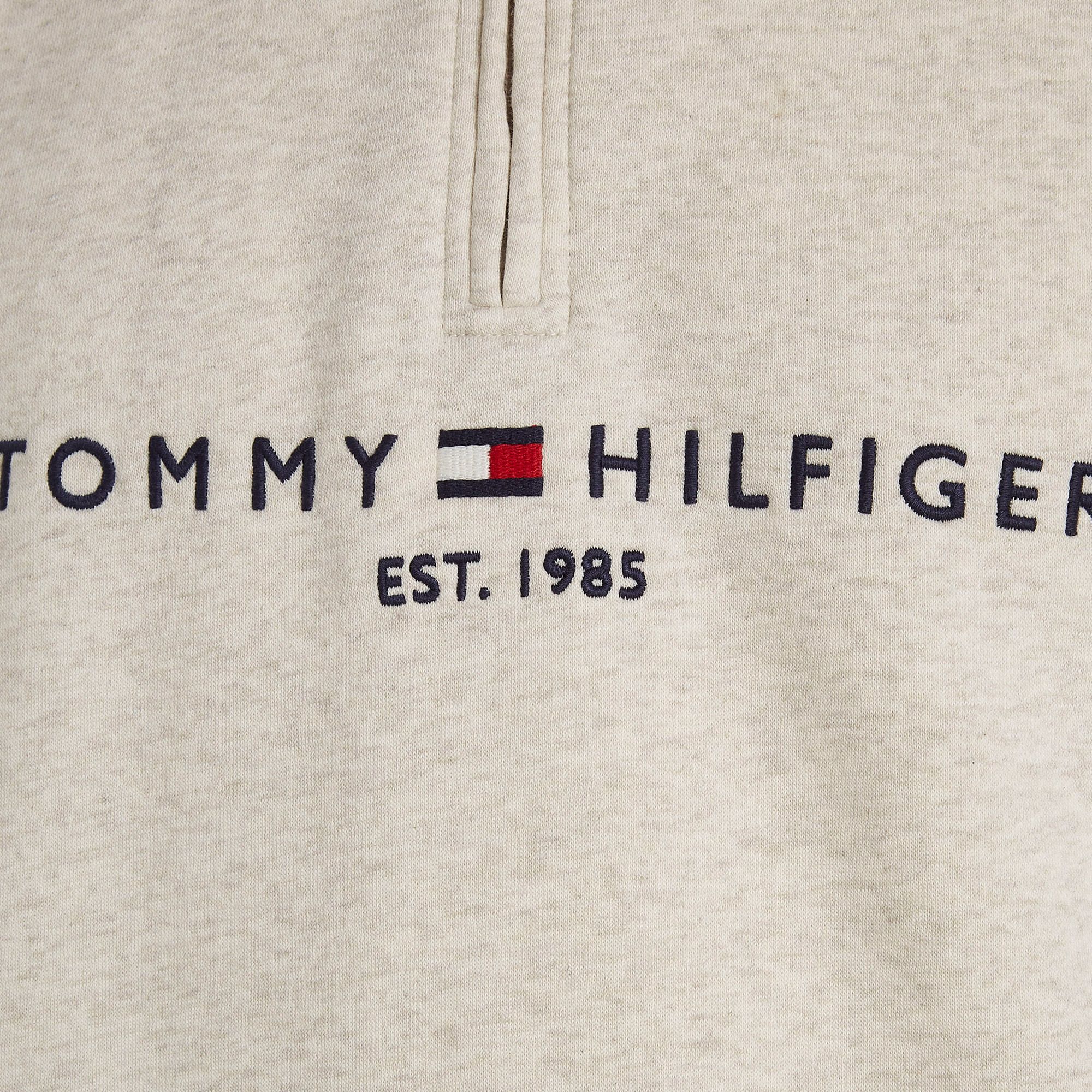 Tommy Hilfiger Logo Mock Neck Sweater Heren