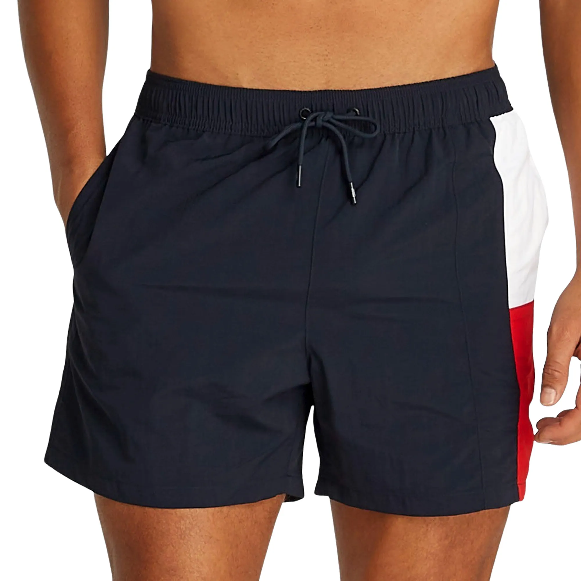 Tommy Hilfiger Flag Slim Medium Drawstring Zwemshort Heren