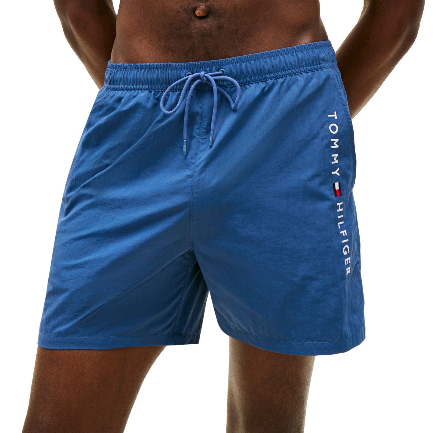 Tommy Hilfiger Medium Drawstring Zip Pocket Zwemshort Heren