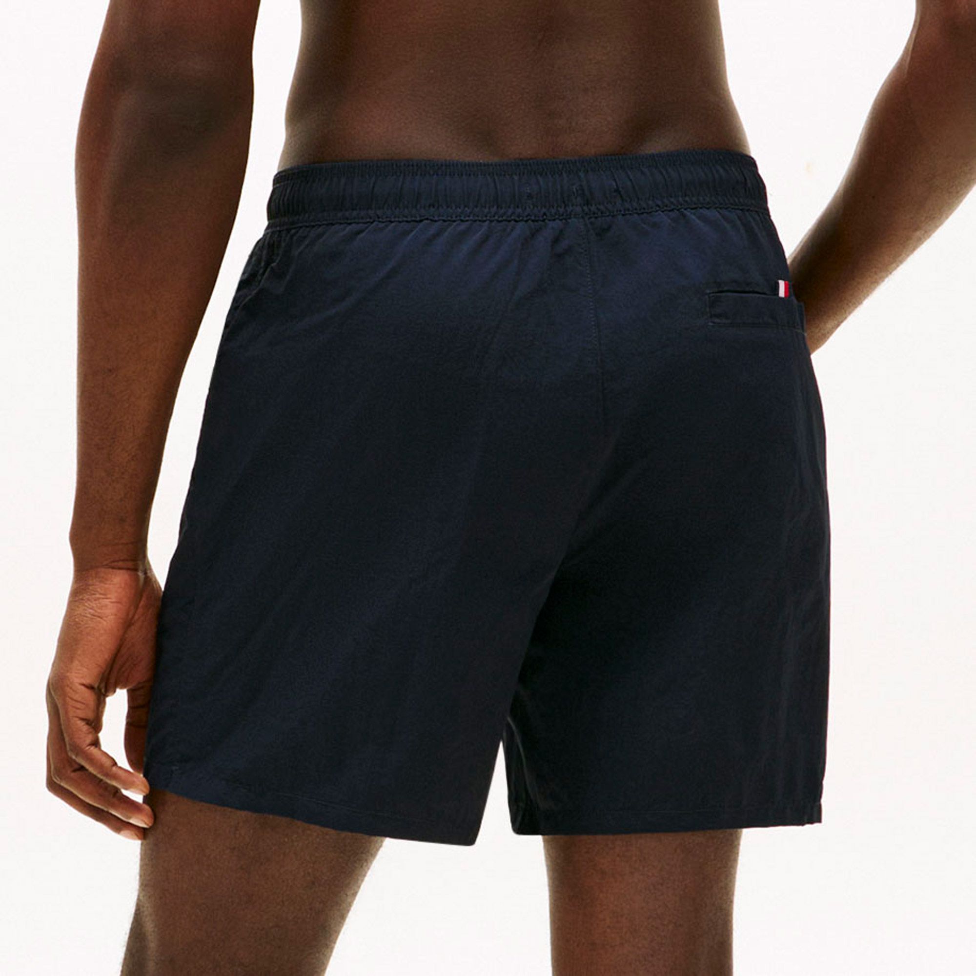 Tommy Hilfiger Medium Drawstring Zip Pocket Zwemshort Heren
