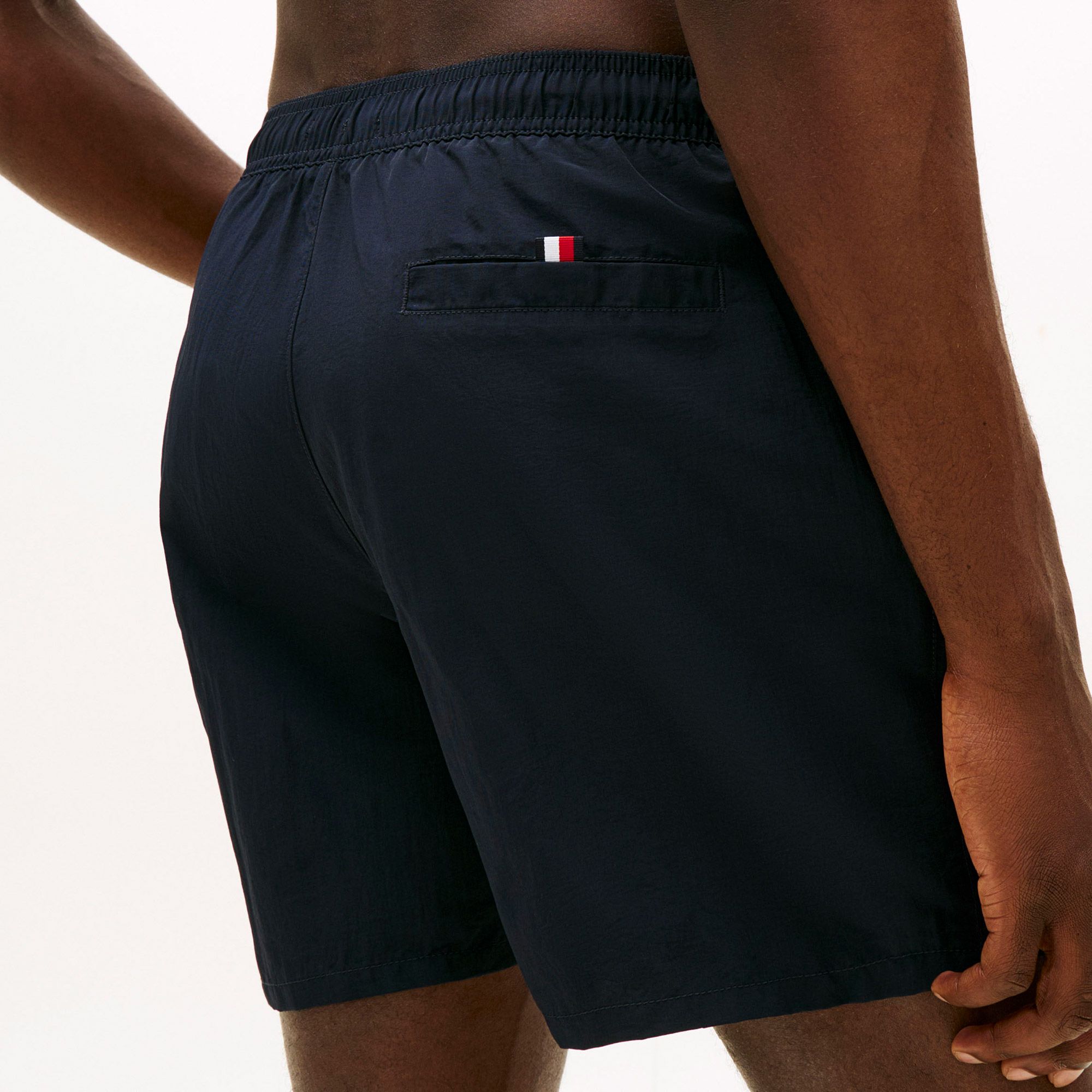 Tommy Hilfiger Medium Drawstring Zip Pocket Zwemshort Heren