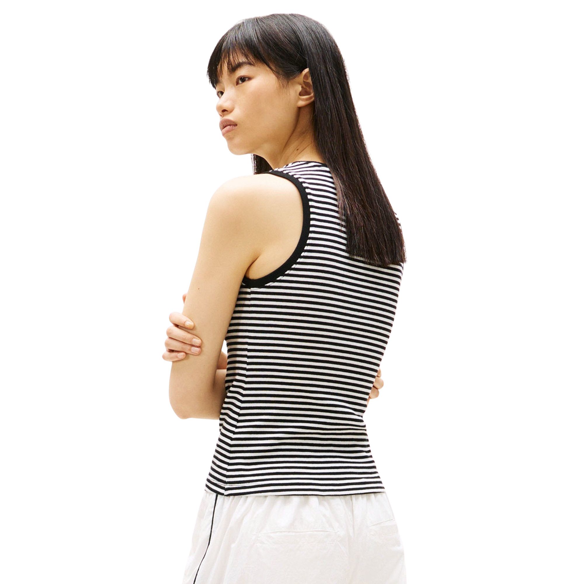 Tommy Hilfiger Essential Ribbed Flag Embroidery Slim Tanktop Dames