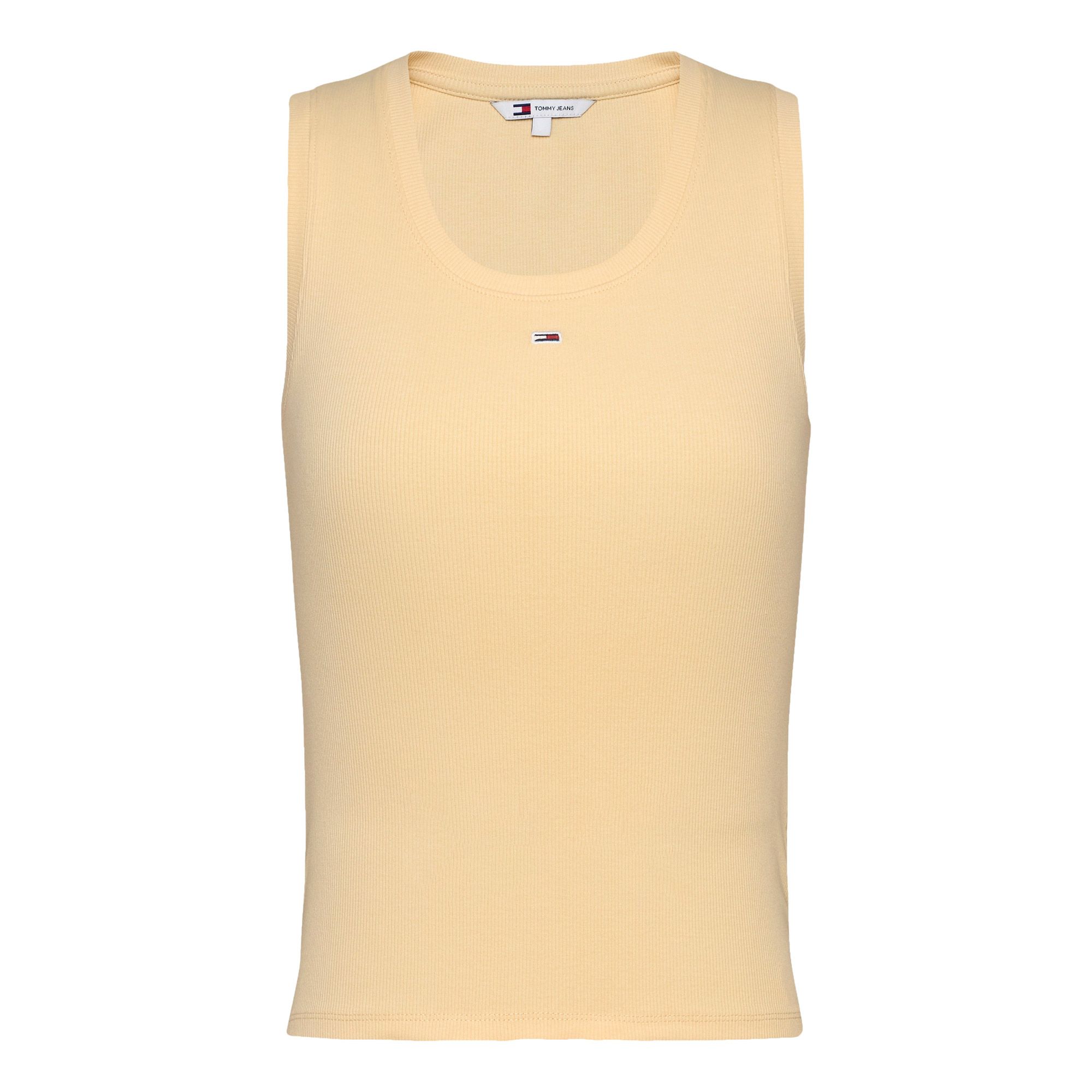 Débardeur Tommy Hilfiger Essential Ribbed Flag Embroidery Slim Femmes