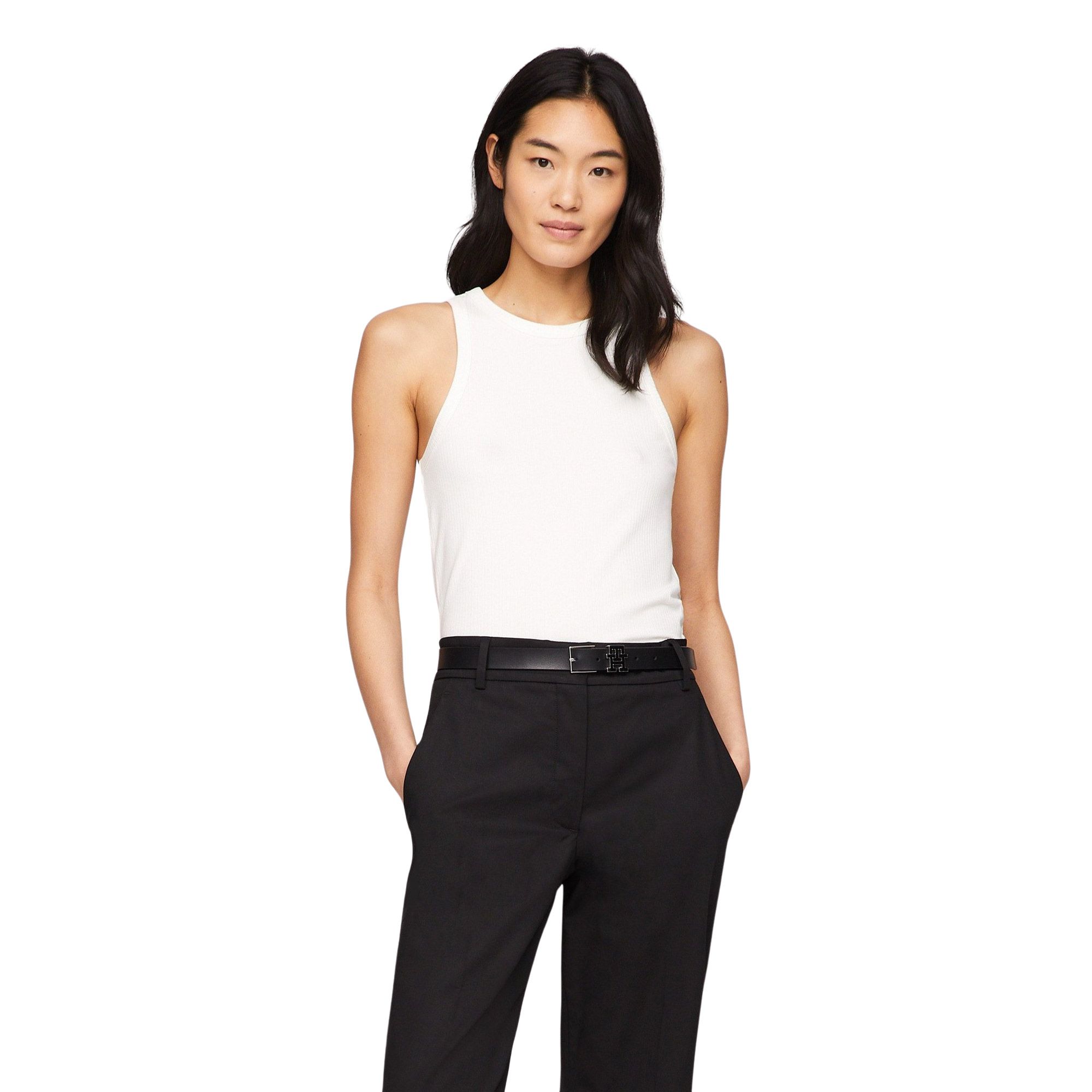 Tommy Hilfiger Slim 5X2 Rib Tanktop Dames