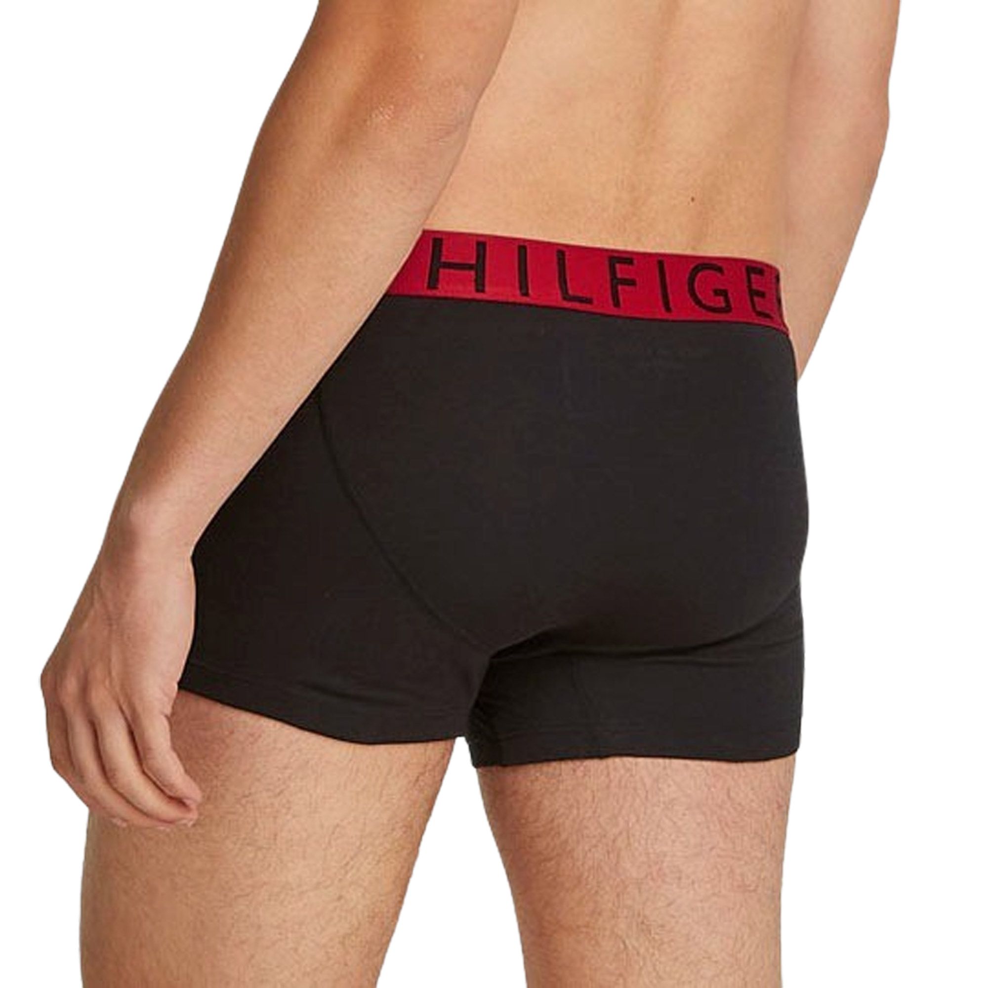 Boxershorts Tommy Hilfiger Contrast Waistband Trunk Hommes (lot de 3)
