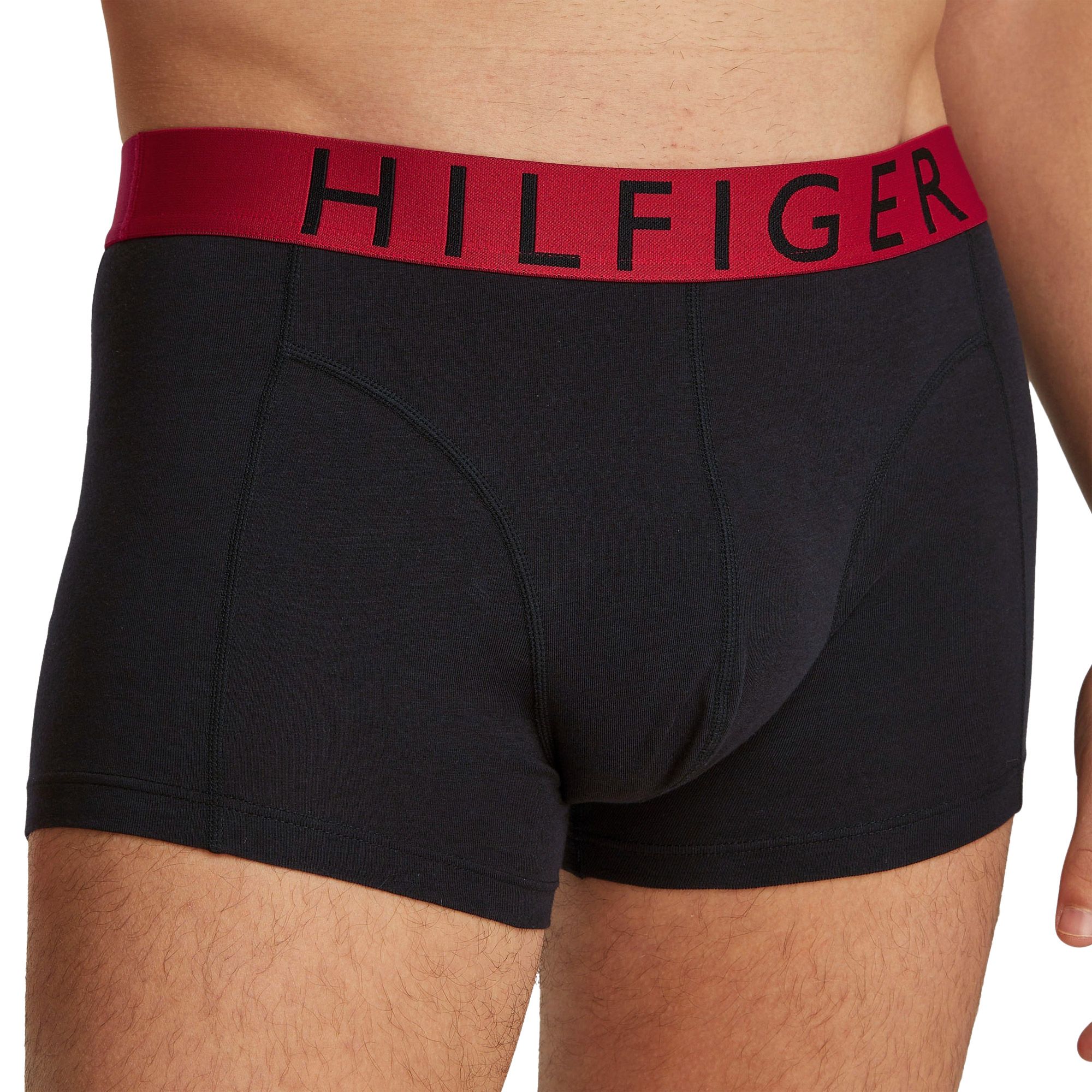 Boxershorts Tommy Hilfiger Contrast Waistband Trunk Hommes (lot de 3)