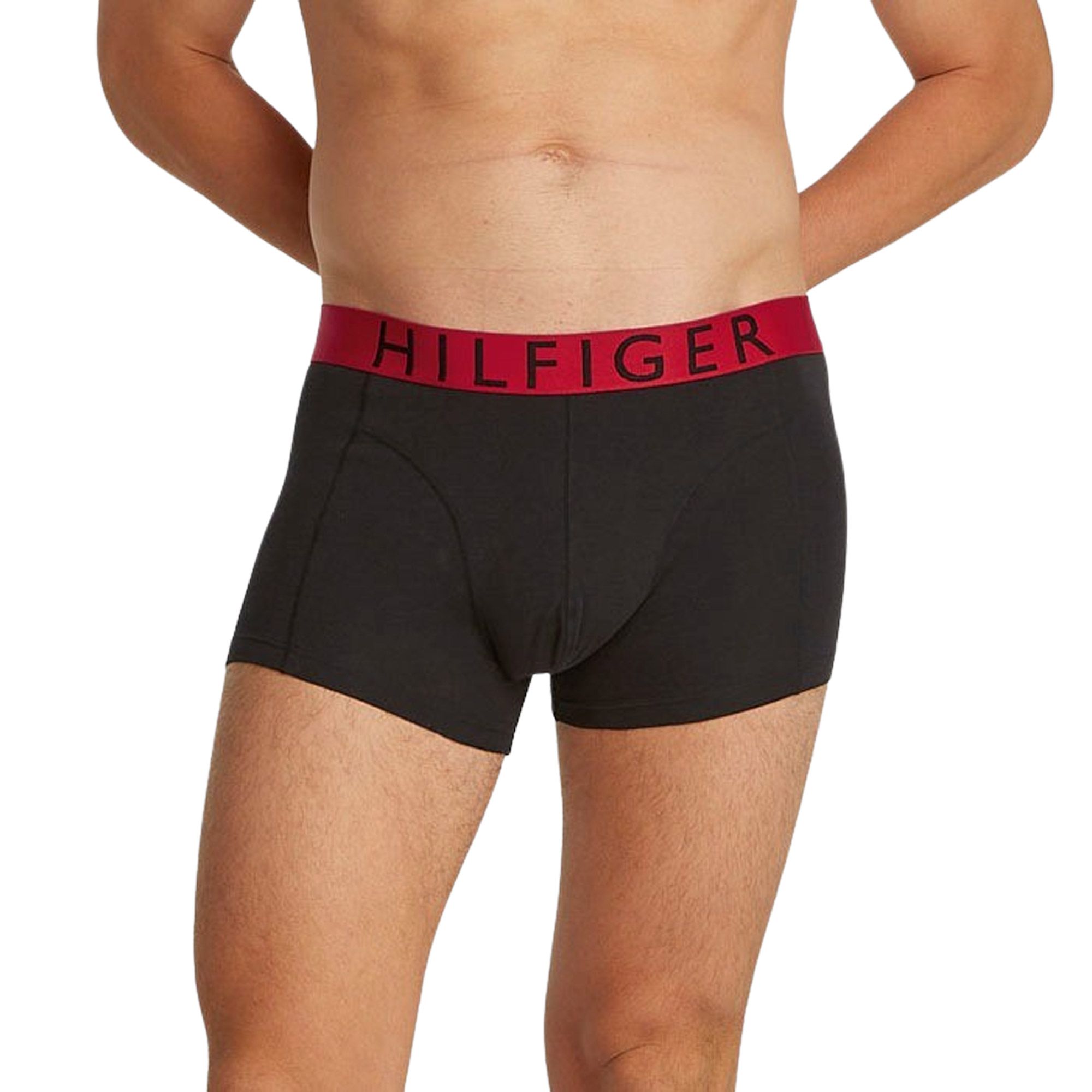 Boxershorts Tommy Hilfiger Contrast Waistband Trunk Hommes (lot de 3)