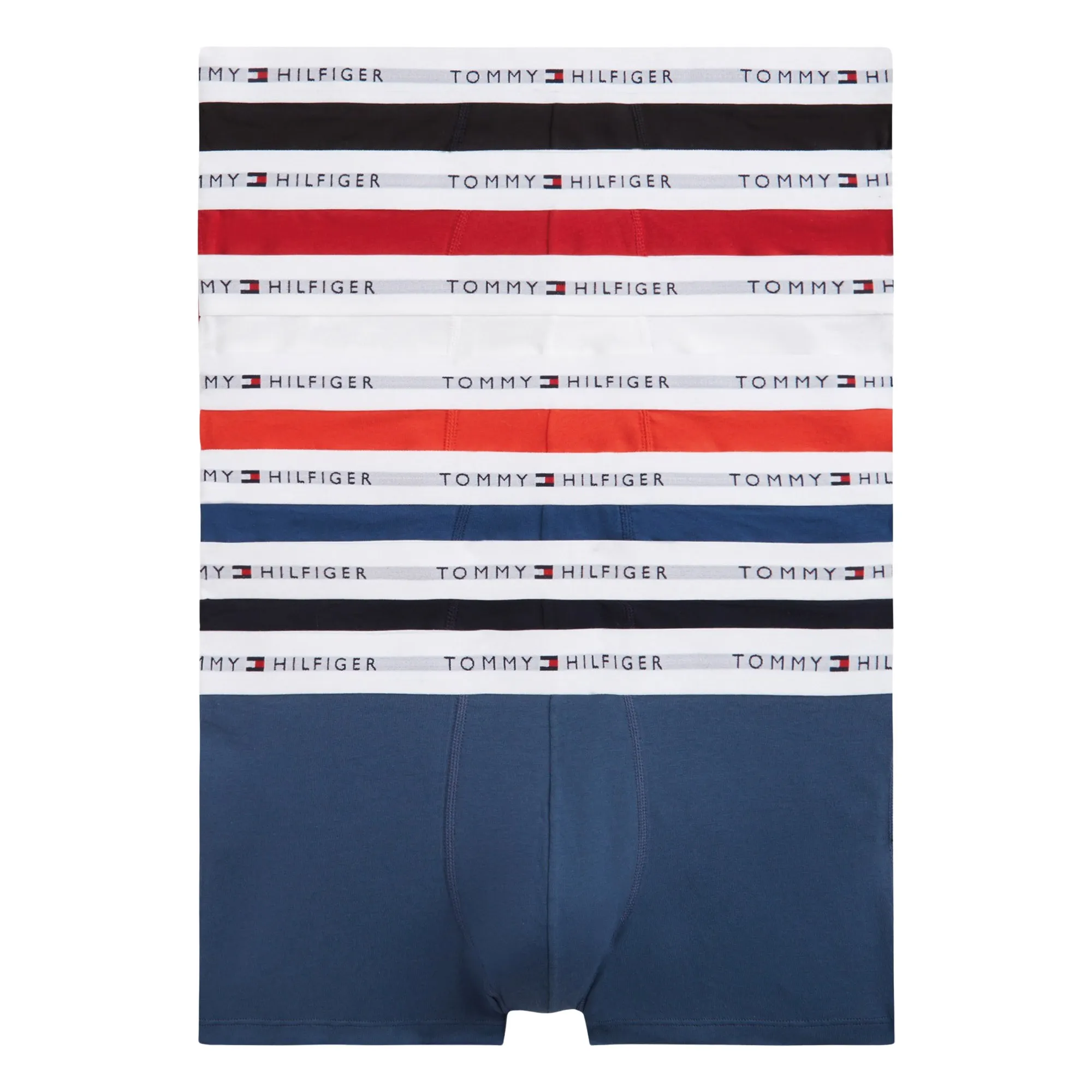 Tommy Hilfiger Repeat Logo Trunk Boxershorts Heren (7-pack)
