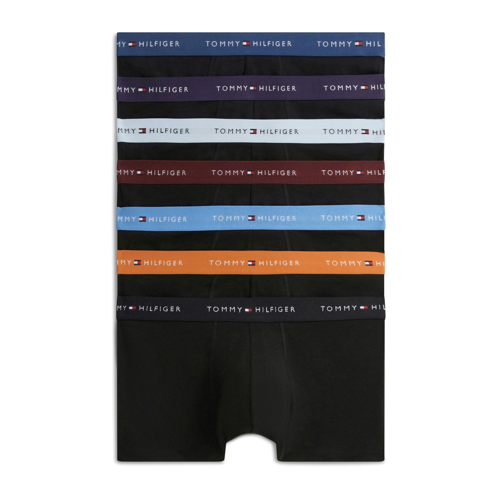 Boxershorts Tommy Hilfiger Repeat Logo Trunk Hommes (lot de 7)