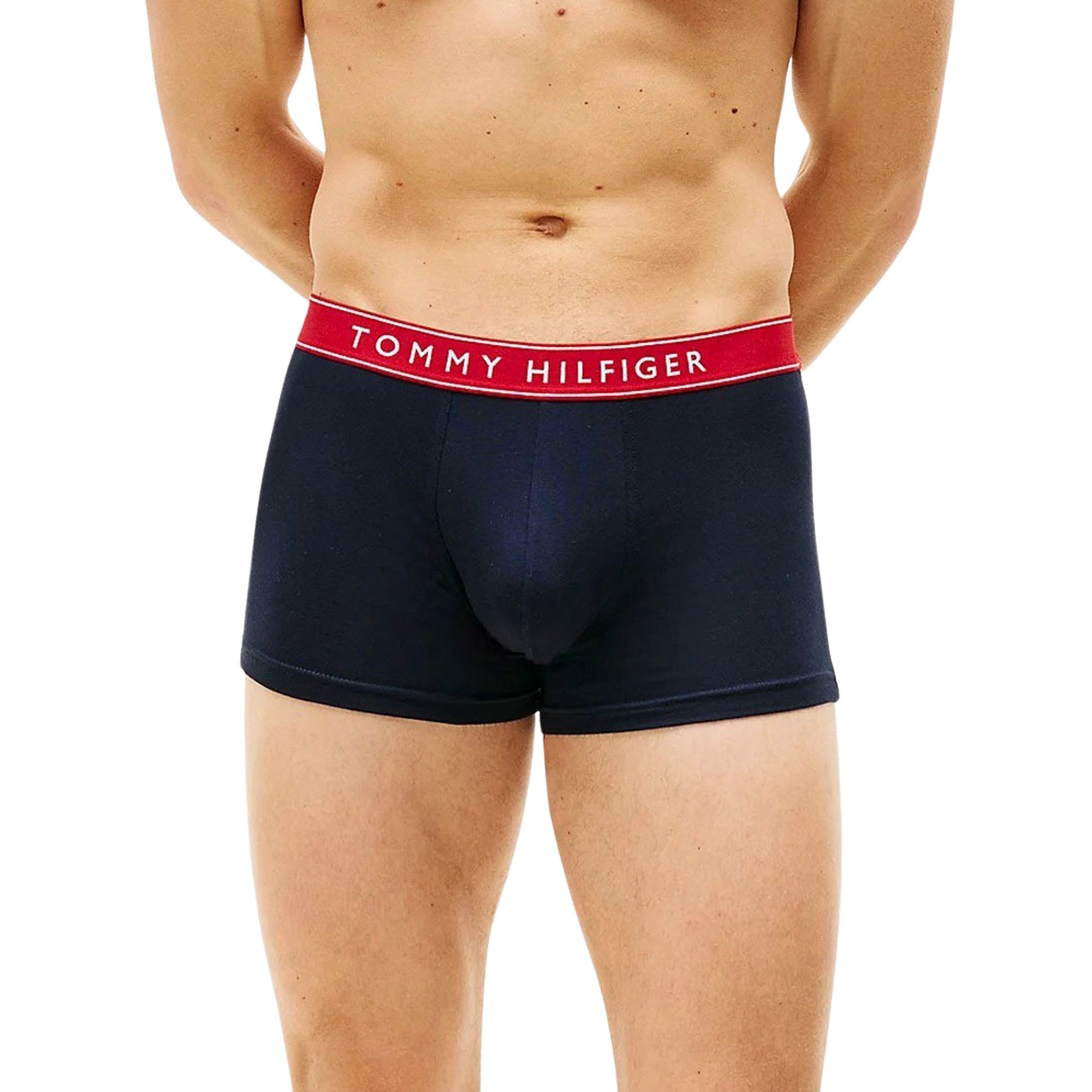 Tommy Hilfiger Logo Waistband Trunk Boxershorts Heren (3-pack)