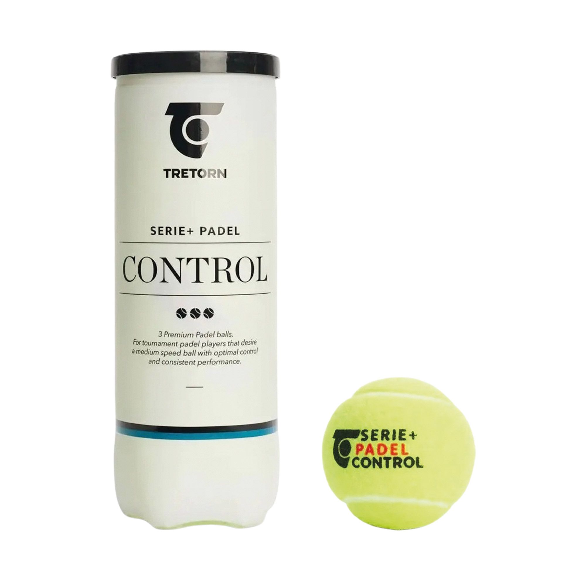 Tretorn Serie+ Control Padelballen (3-pack)