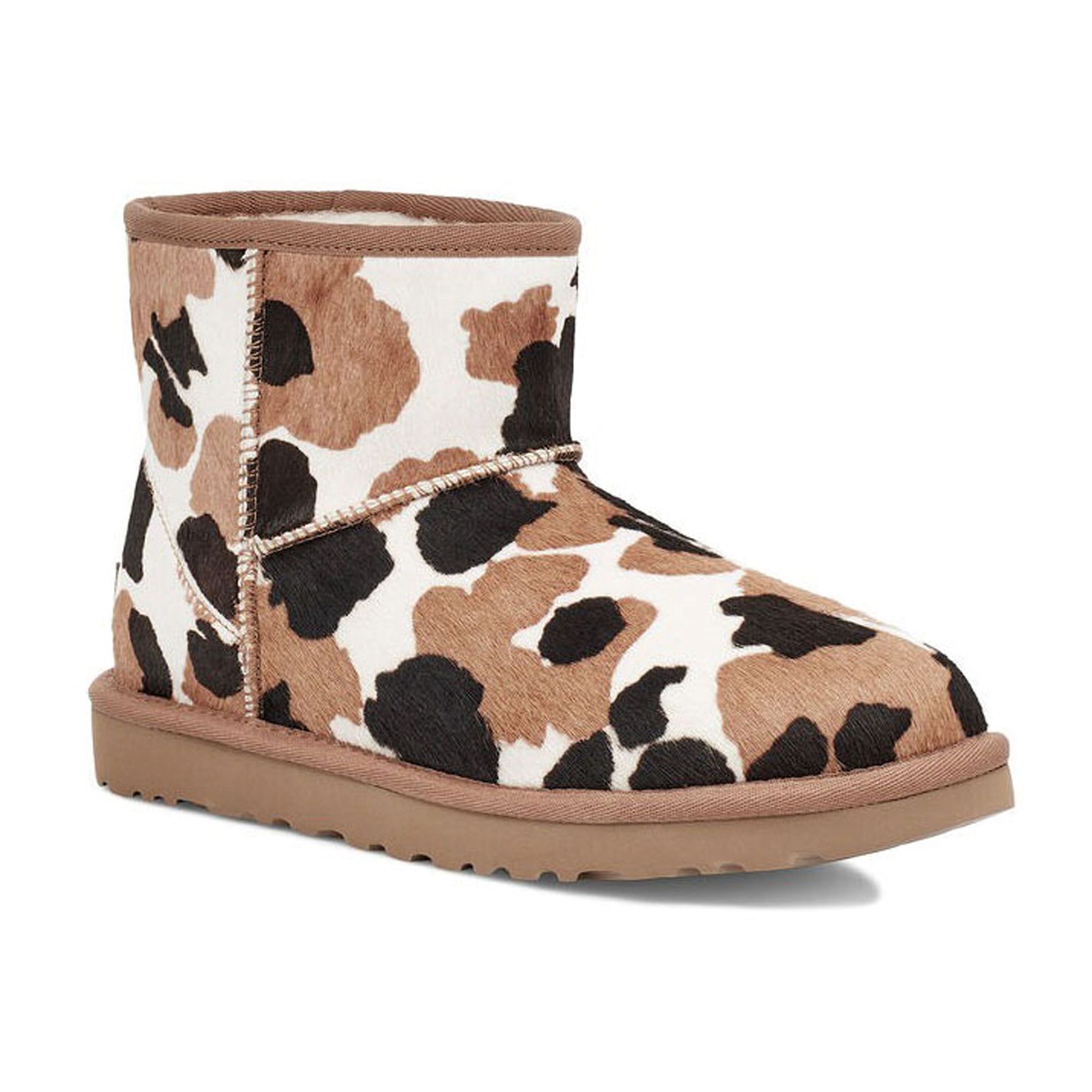 UGG Classic Mini Cow Print Laarzen Dames