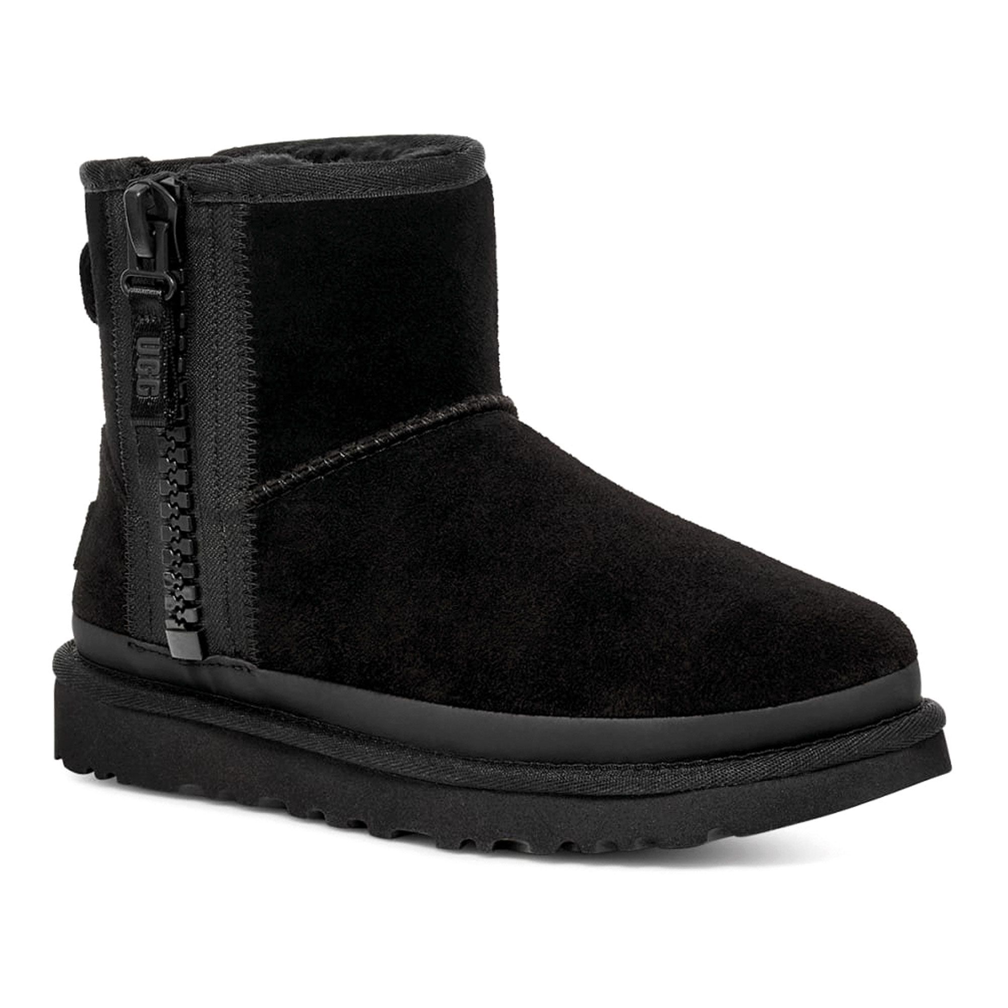UGG Classic Mini Zipper Tape Logo Laarzen Dames