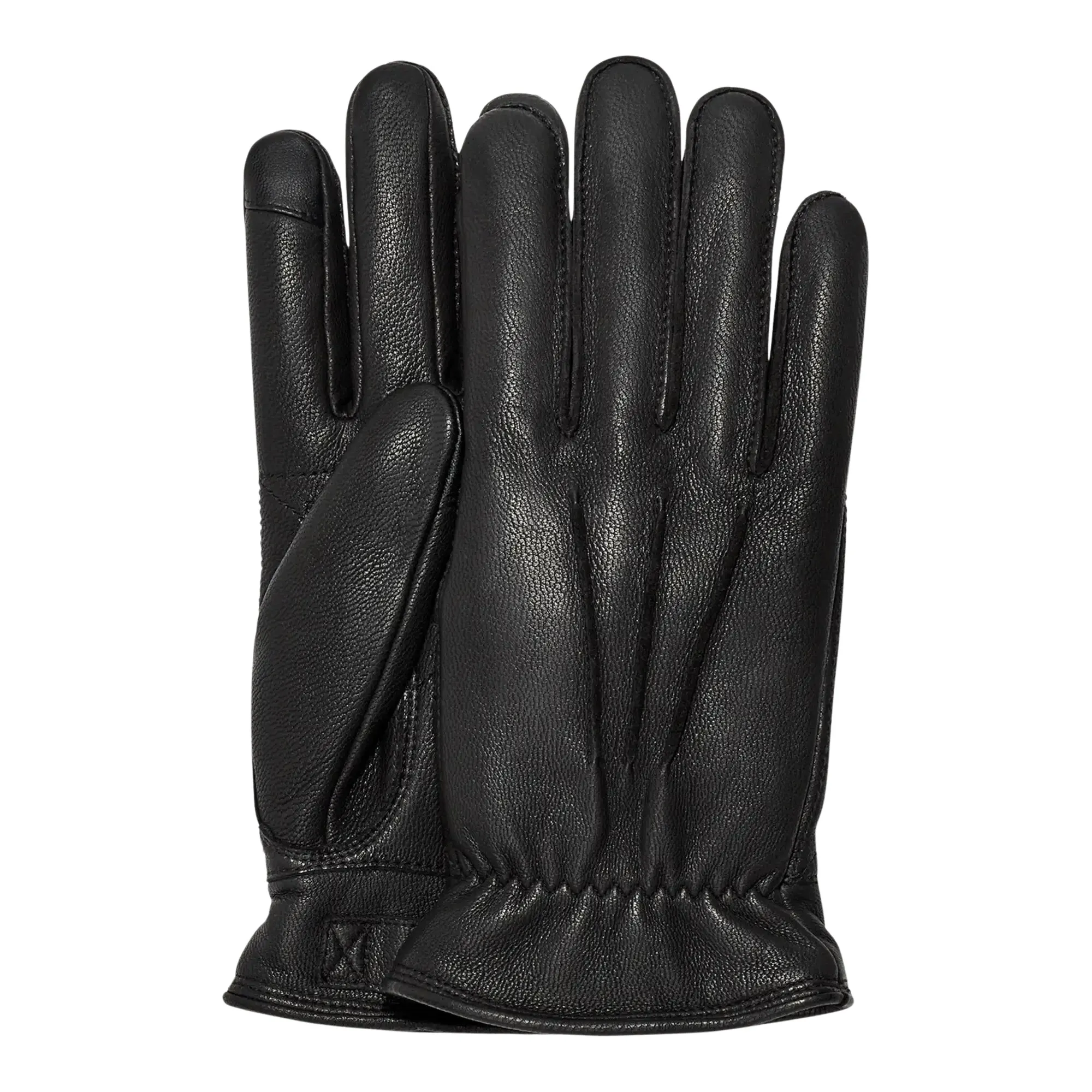 UGG 3 Point Leather Gloves Women | Plutosport