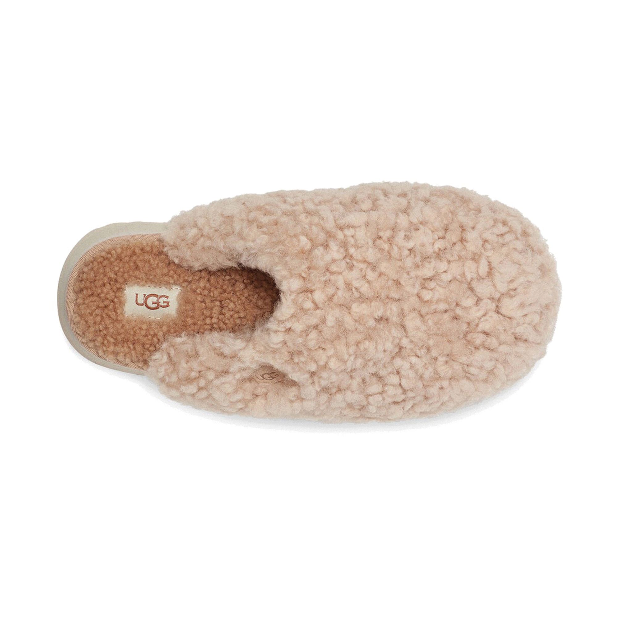 UGG Maxi Curly Platform Pantoffels Dames