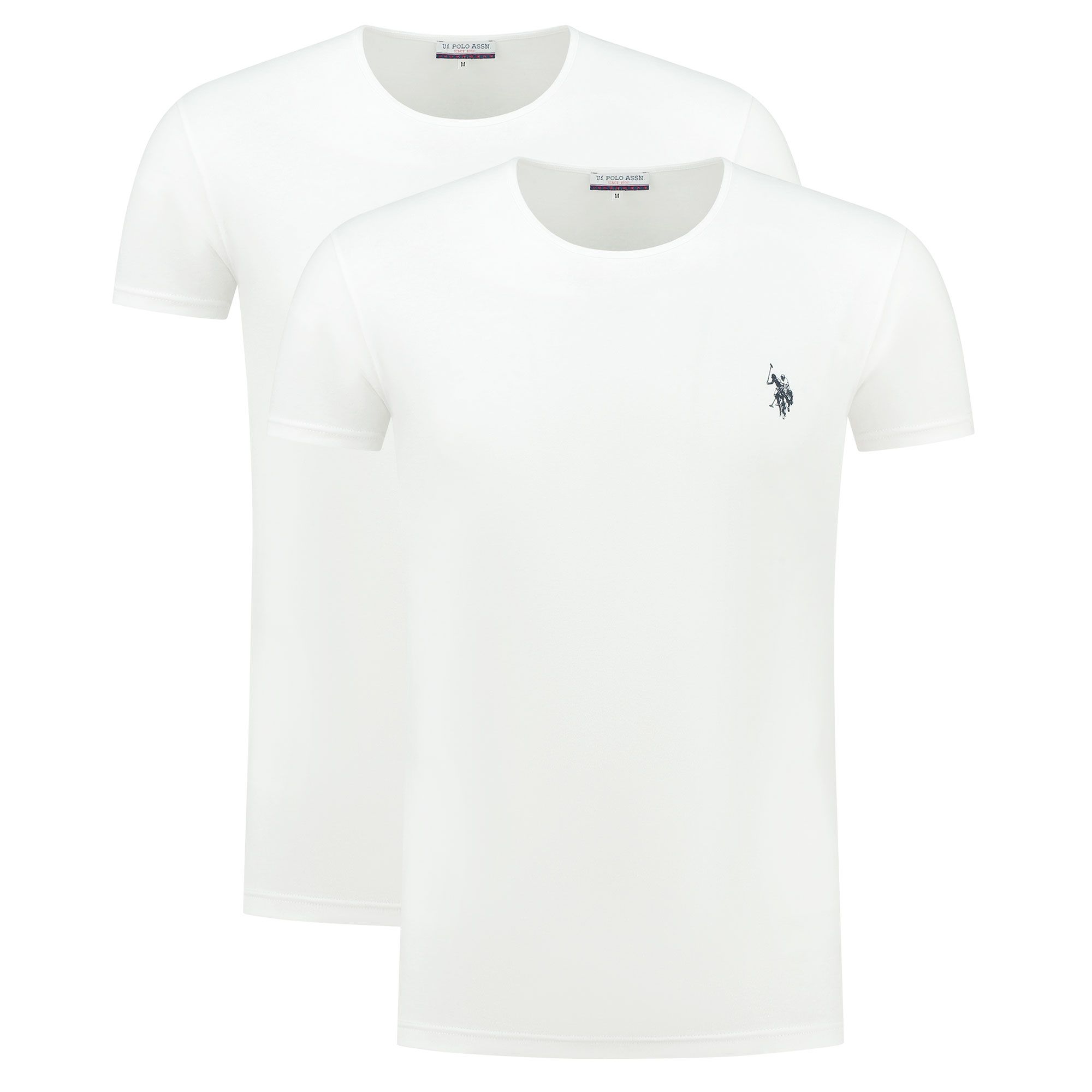 US Polo New Shirts Heren (2-pack)