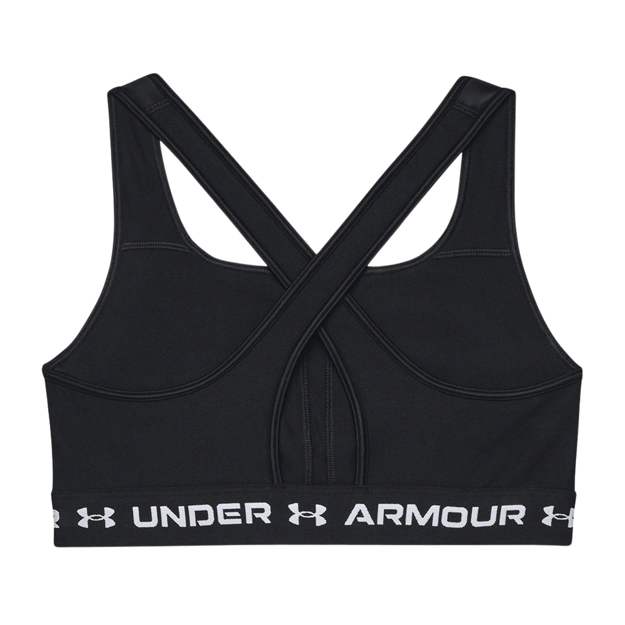 Under Armour Mid Crossback Sport Beha Dames