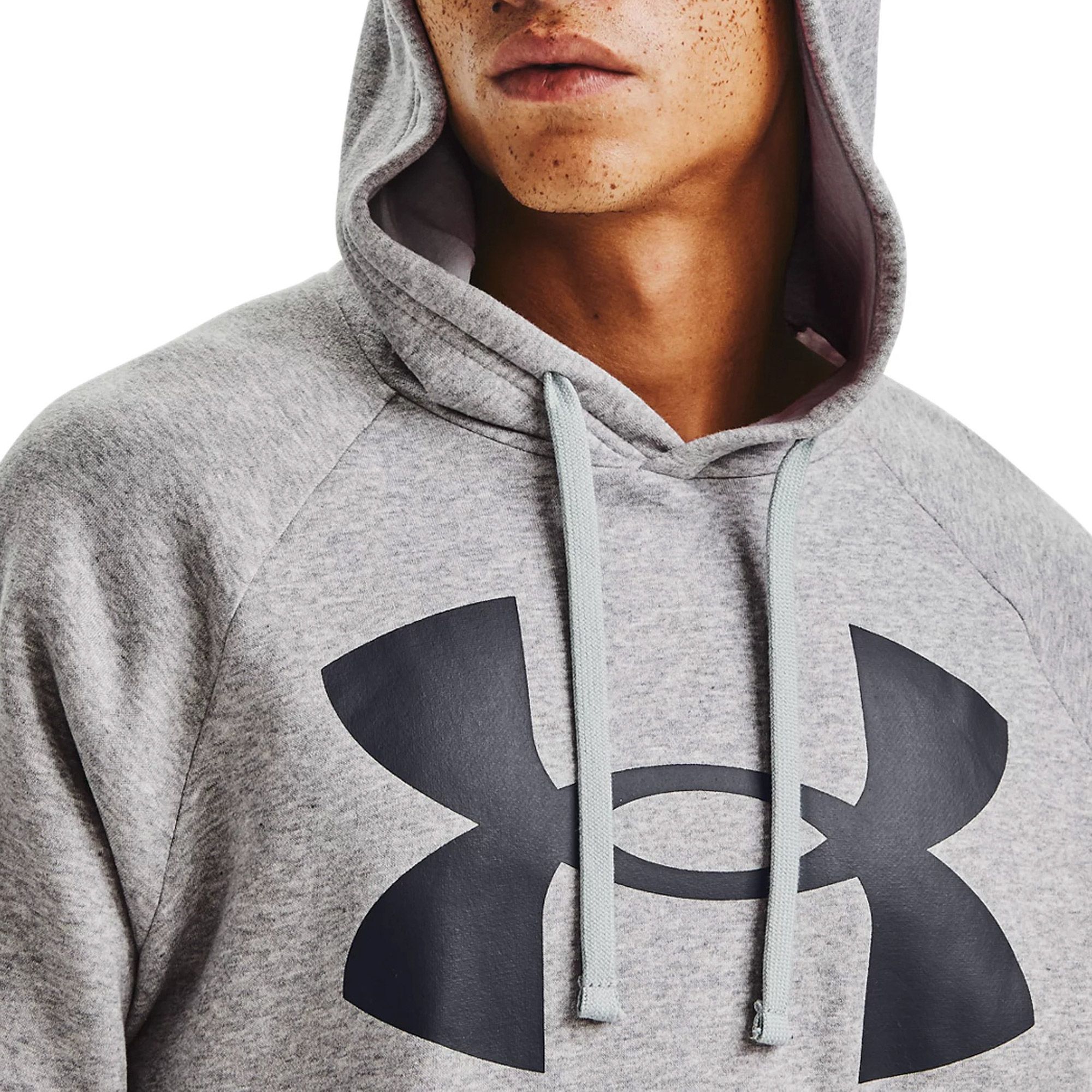 Under Armour Rival Fleece Big Logo Hoodie Heren