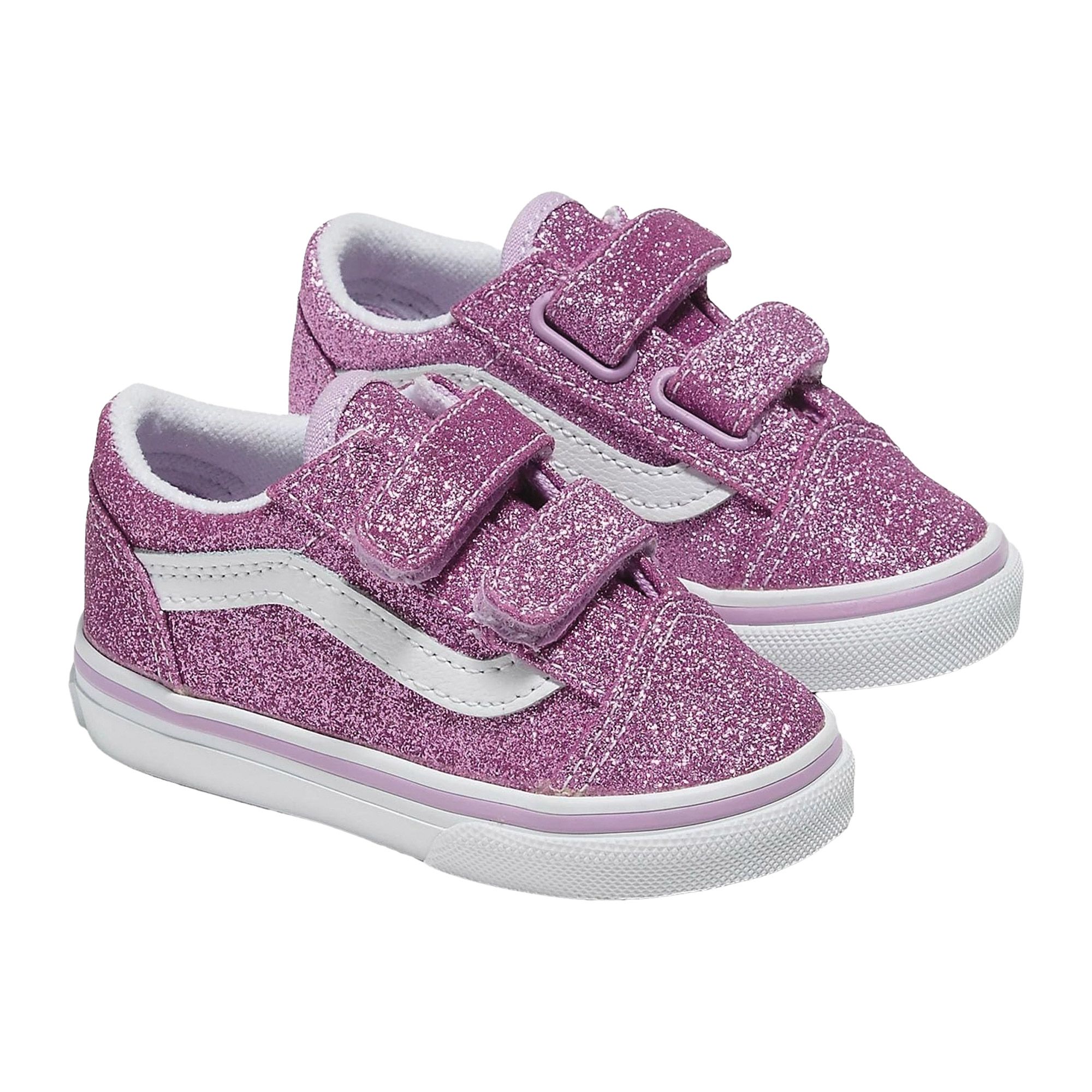 Vans Old Skool sneaker roze en wit