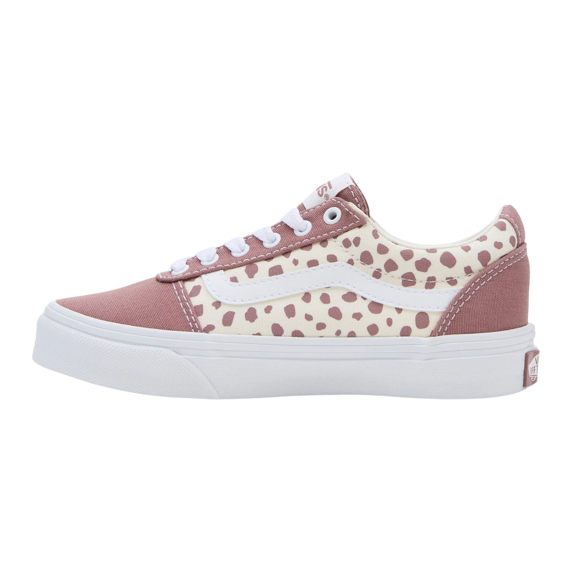 Baskets Vans Ward Dots Withered Rose Filles