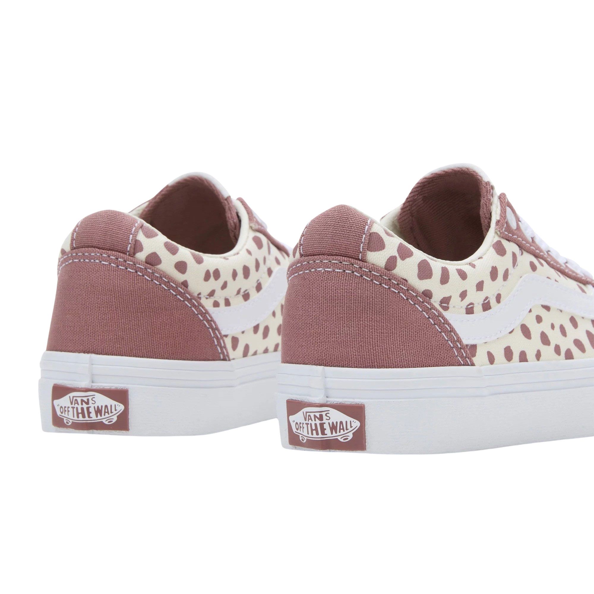 Baskets Vans Ward Dots Withered Rose Filles