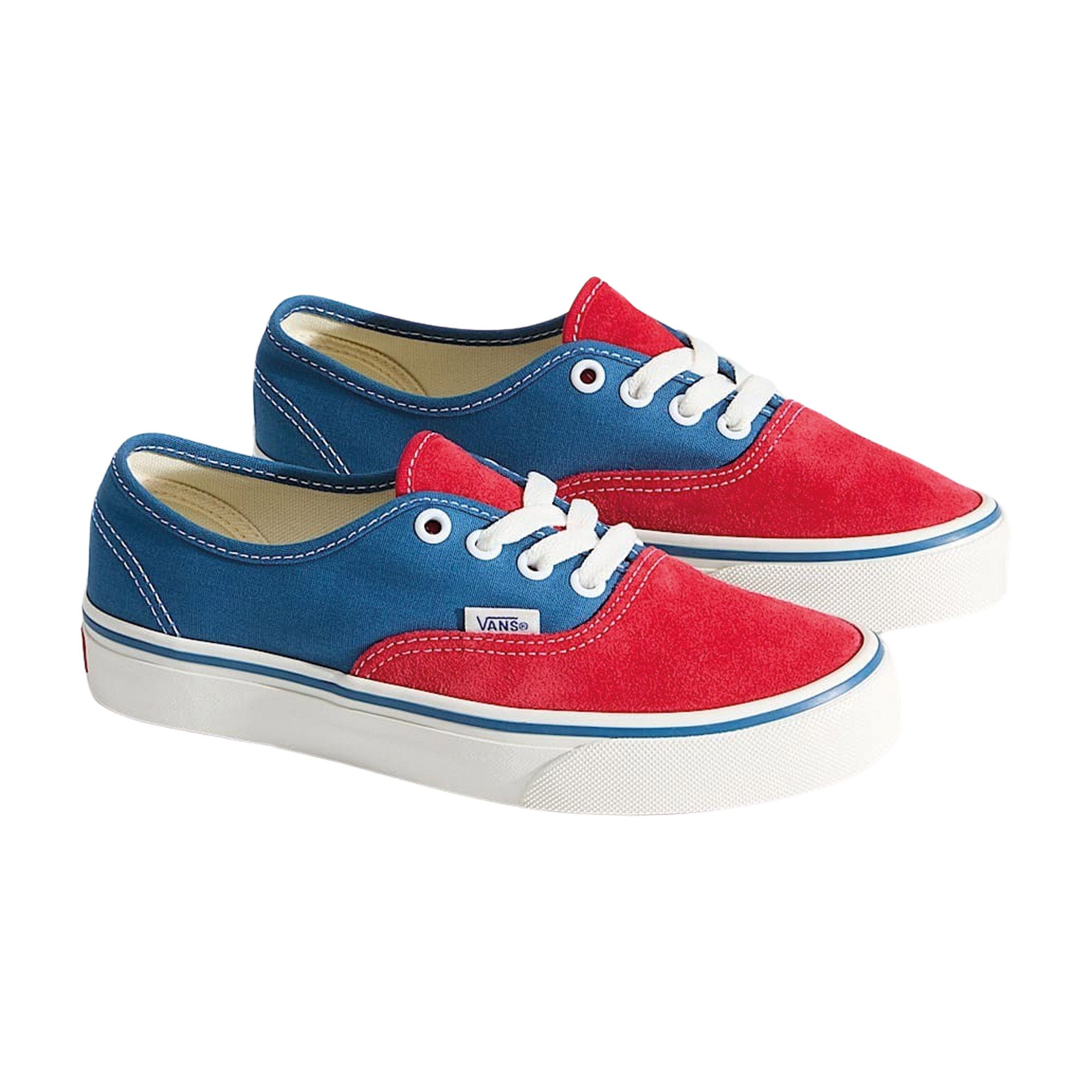 Vans Authentic sneaker blauw en rood