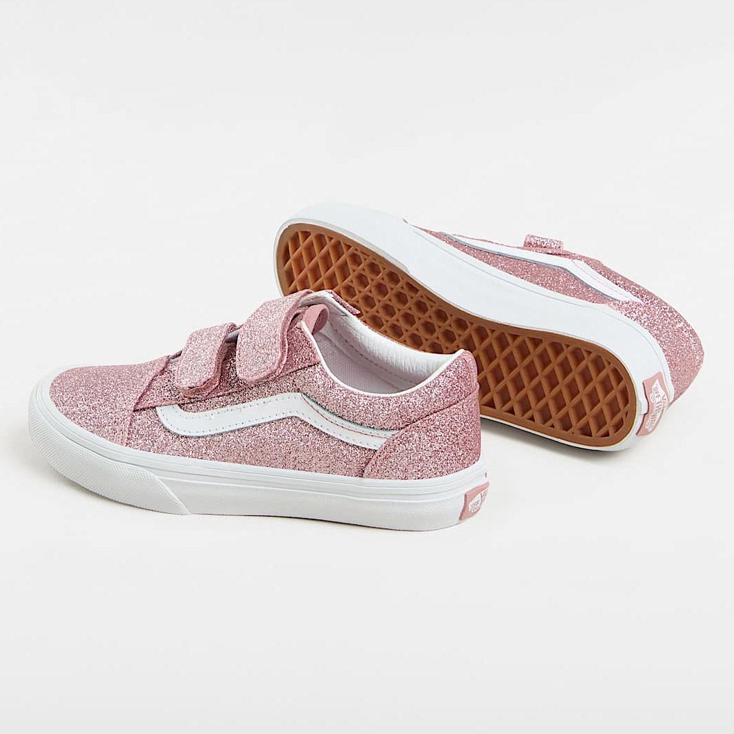Baskets Vans Old Skool Glitter Enfants