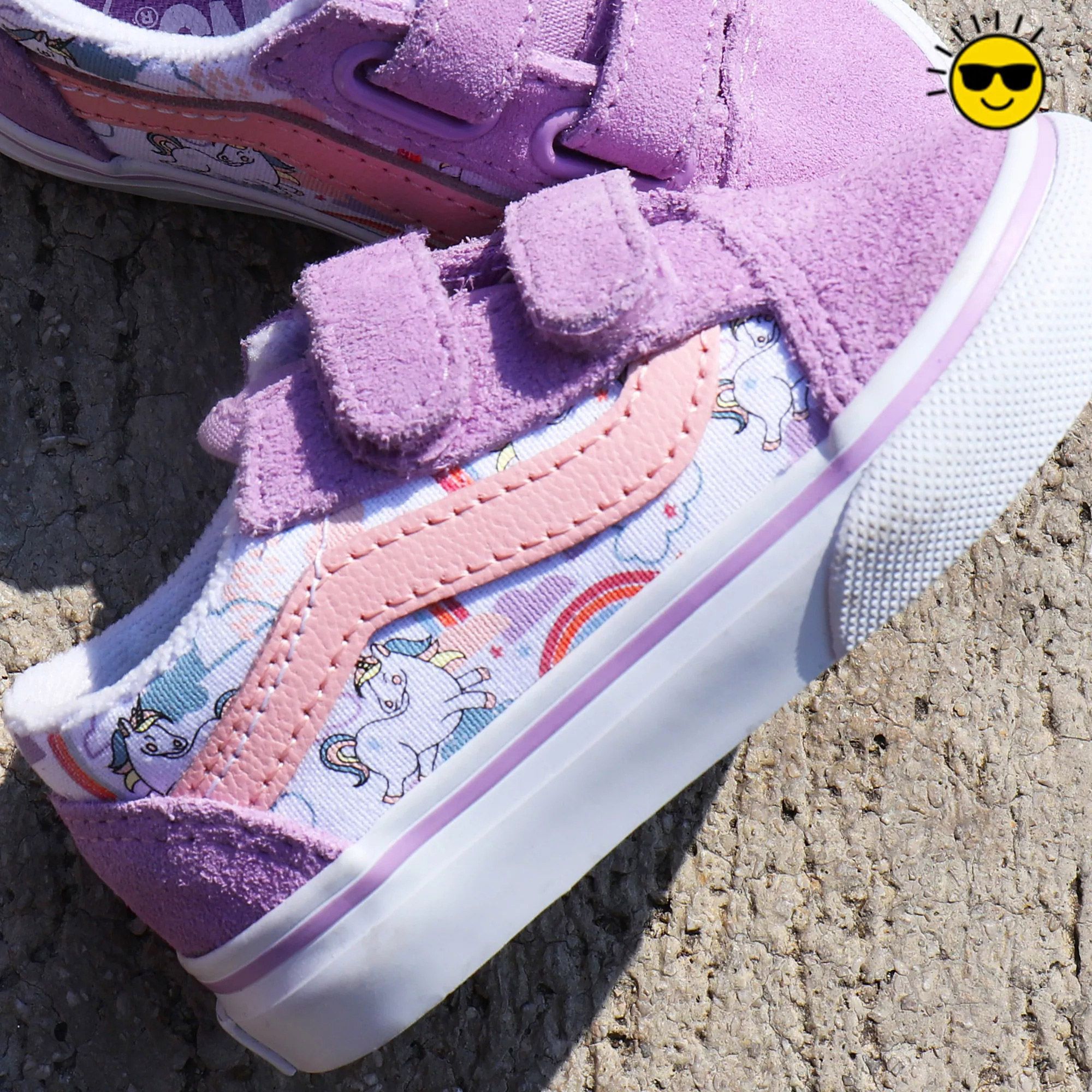 Vans Old Skool V Mythical Glow Sneakers Junior