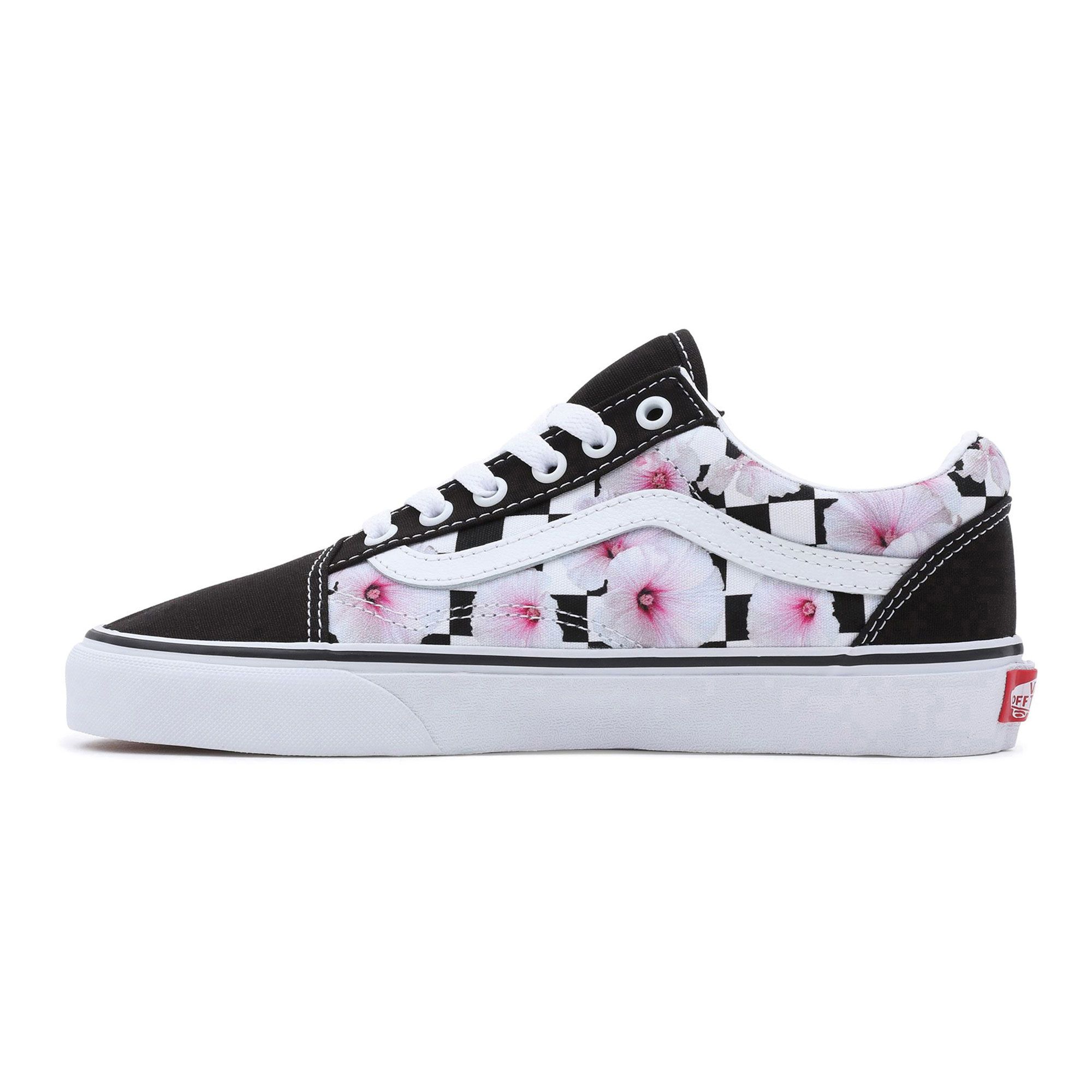Vans Old Skool Hibiscus Check Sneakers Senior