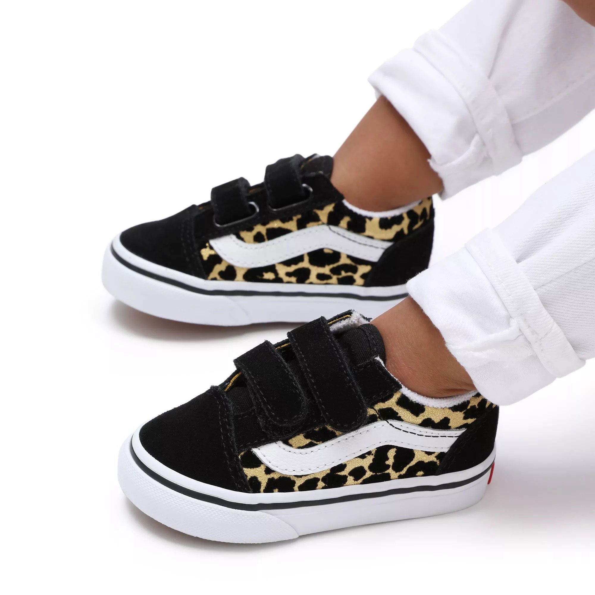 Vans Old Skool Flocked Leopard Sneakers Junior