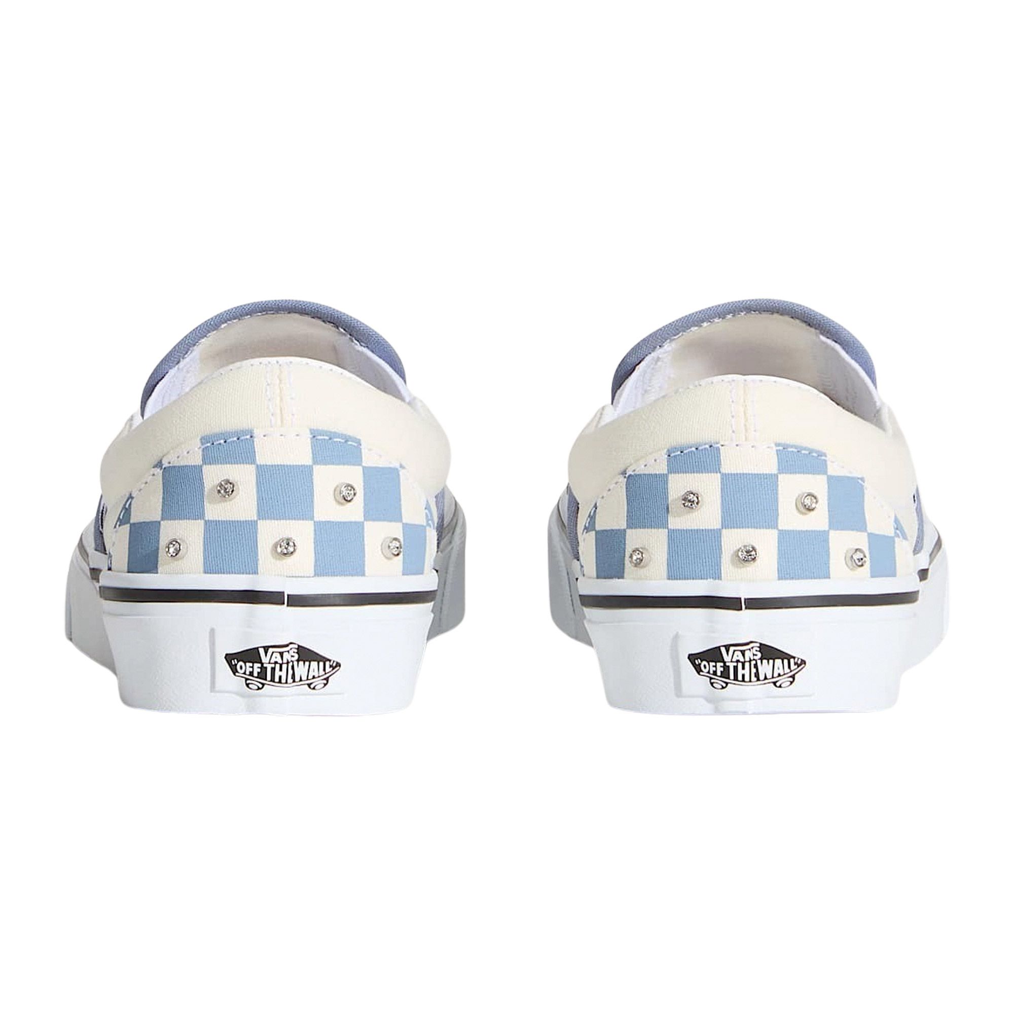 Vans Classic Slip-On Checkerboard Mushroom Sneakers Senior