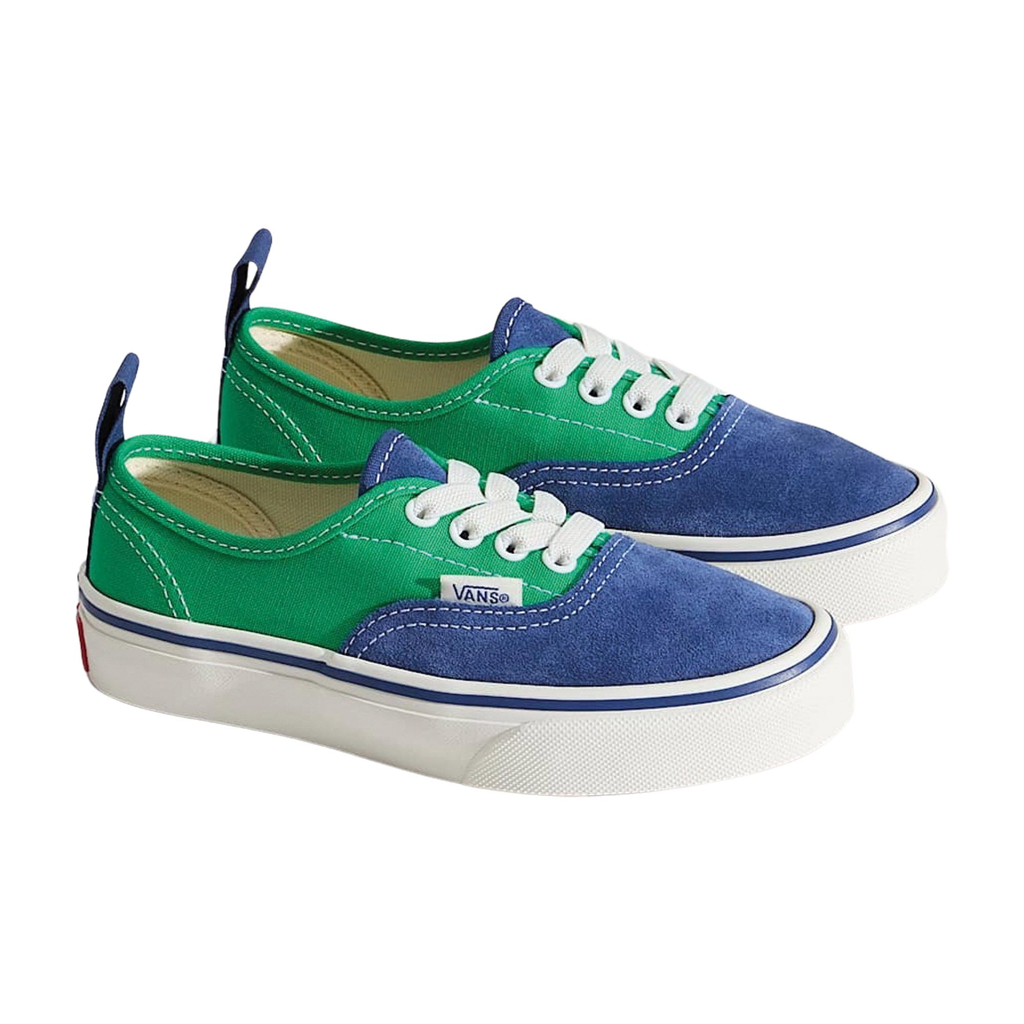 Vans Authentic sneaker blauw en groen