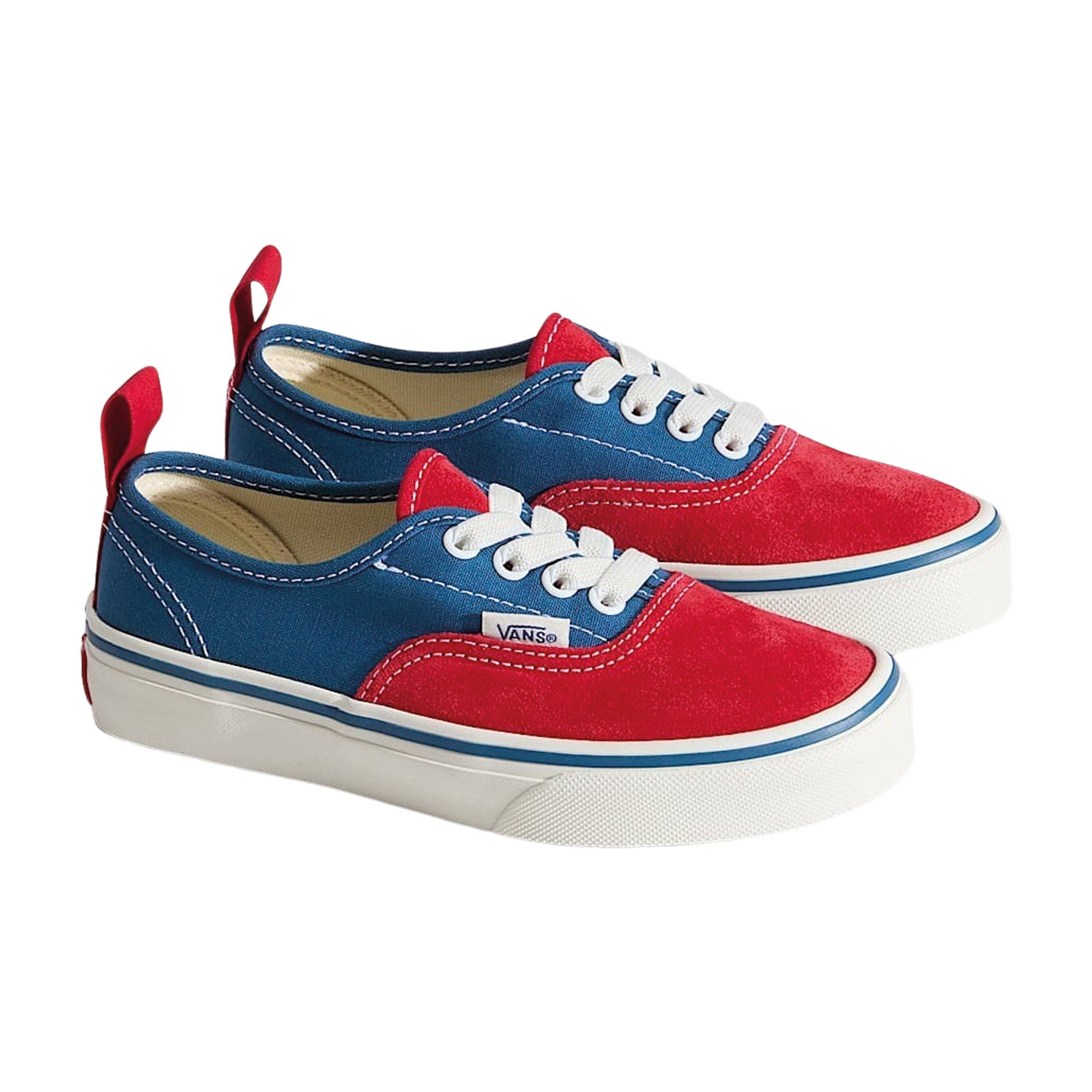 Vans Authentic sneaker blauw en rood