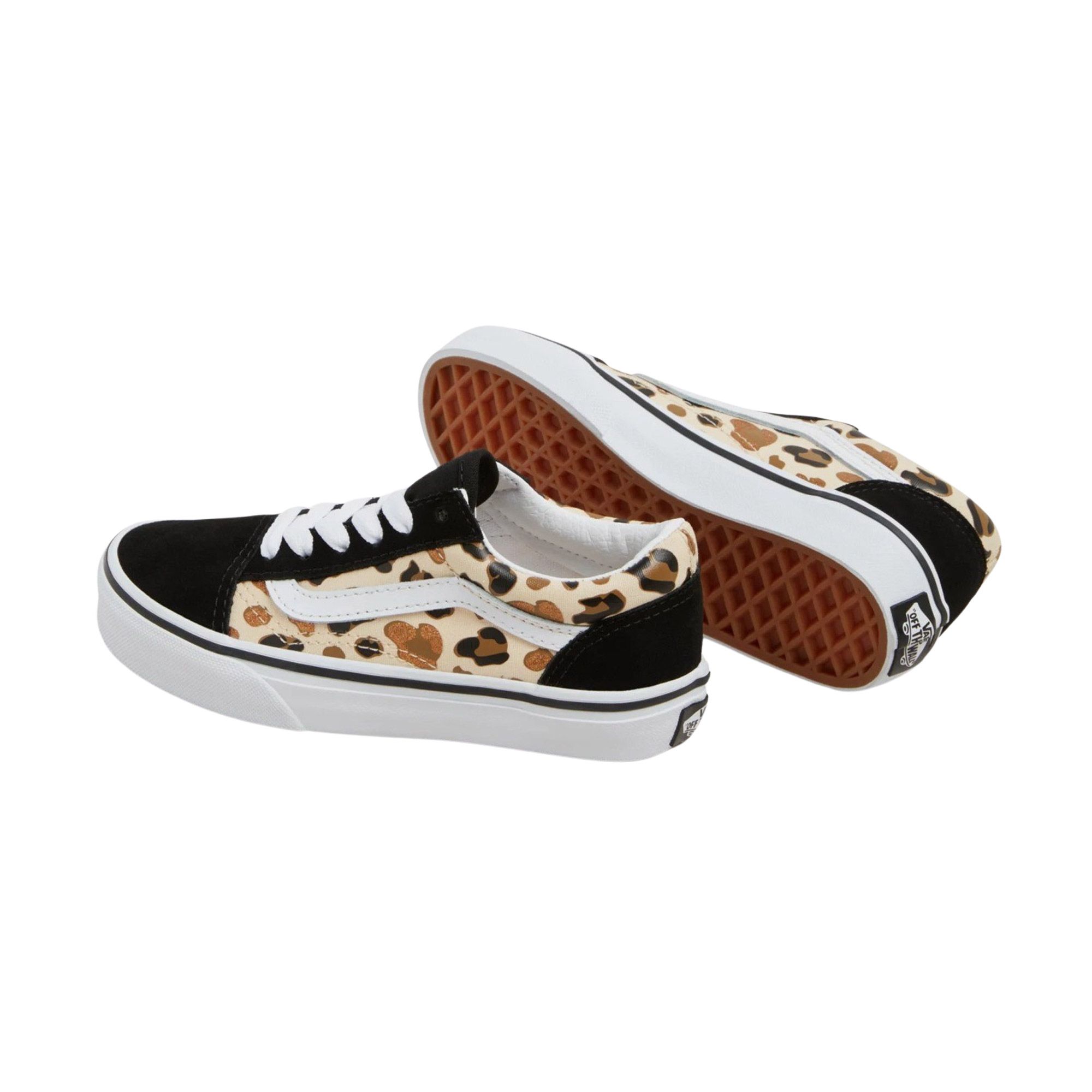 Vans Old Skool Leopard Glitter Sneakers Kinder