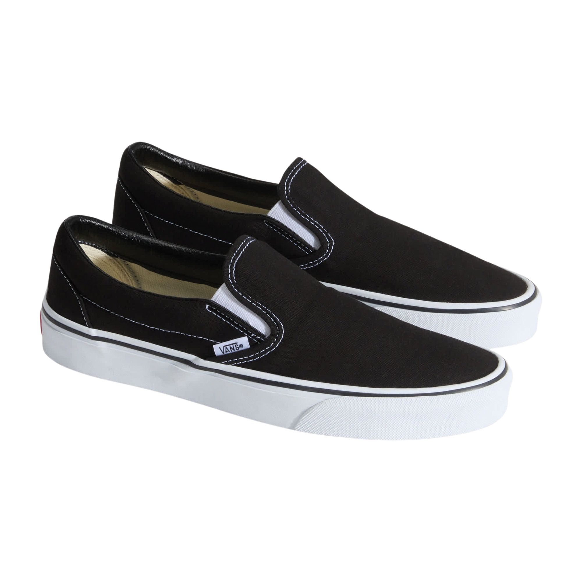 Vans Classic Slip-On herensneaker zwart en wit