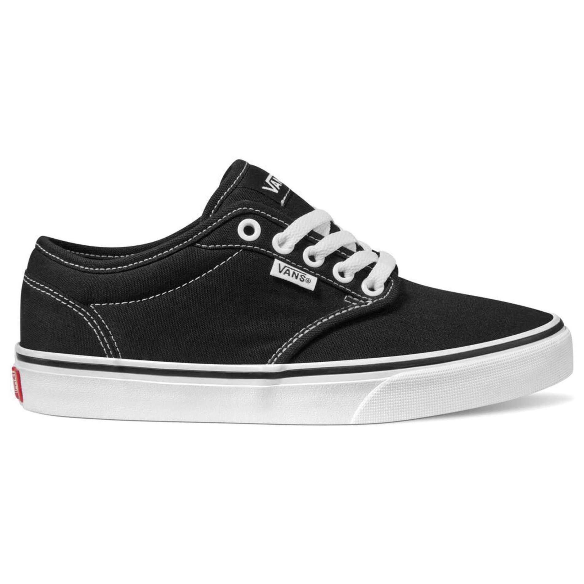 Vans Atwood damessneaker zwart en wit