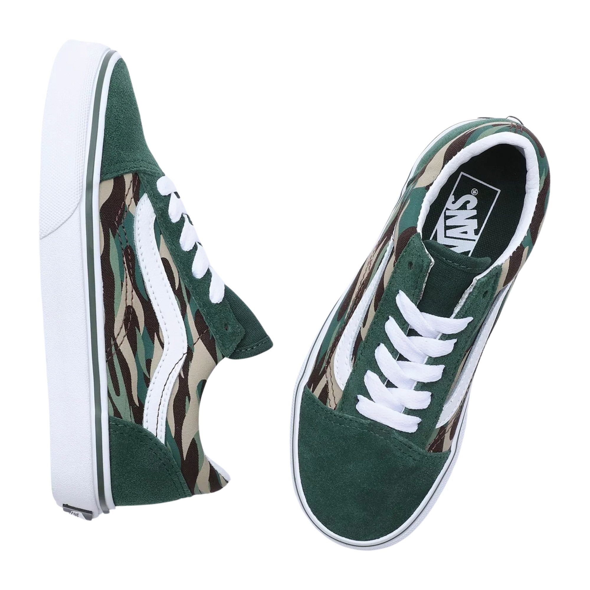 Vans Old Skool Flame Camo Sneakers Junior