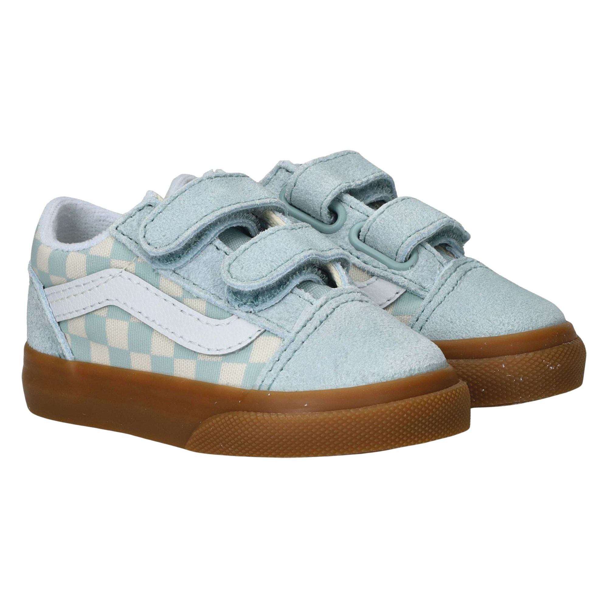 Vans Old Skool babysneaker blauw en wit