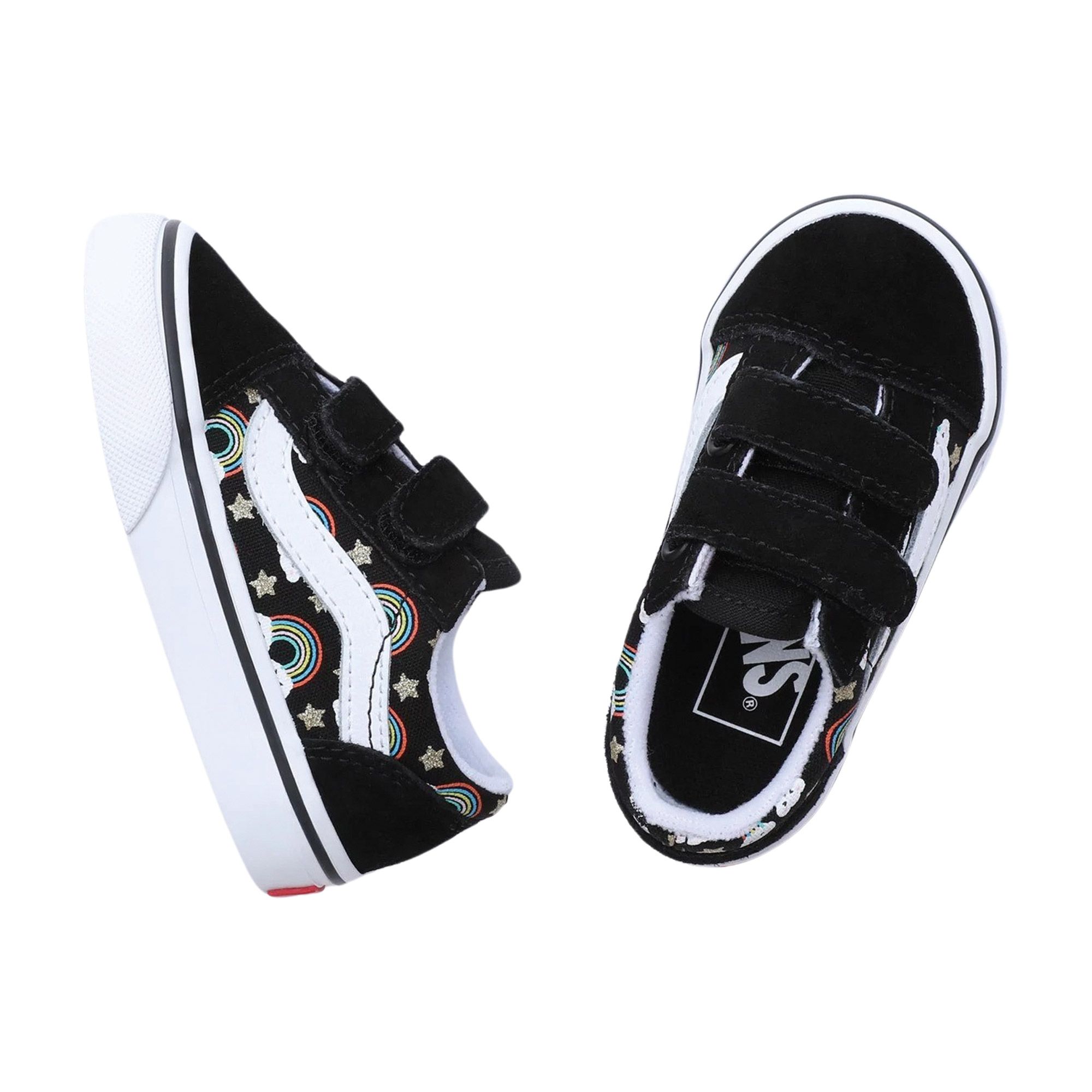 Baskets Vans Old Skool V Rad Rainbow Enfants