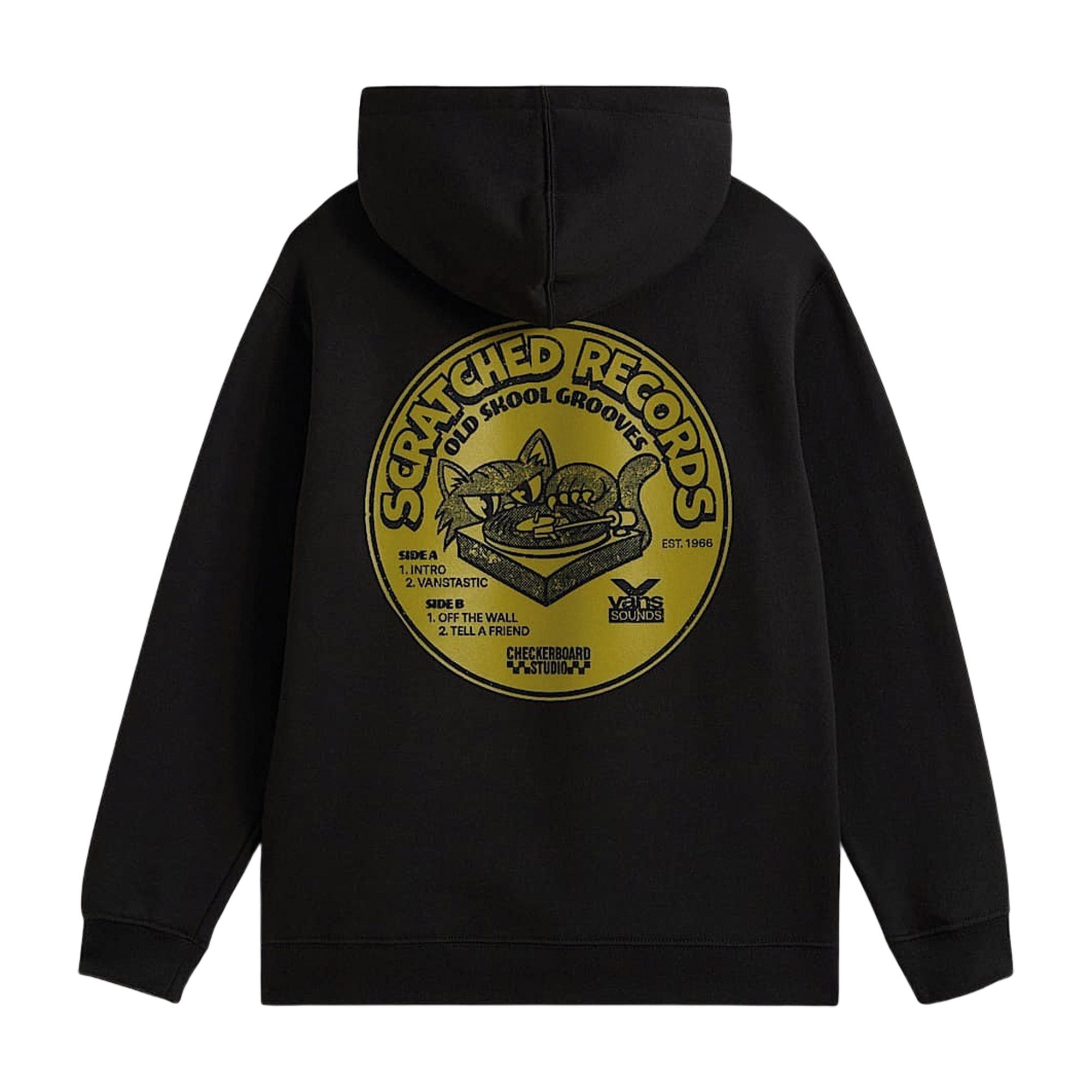 Vans Scratched Records Hoodie Junior