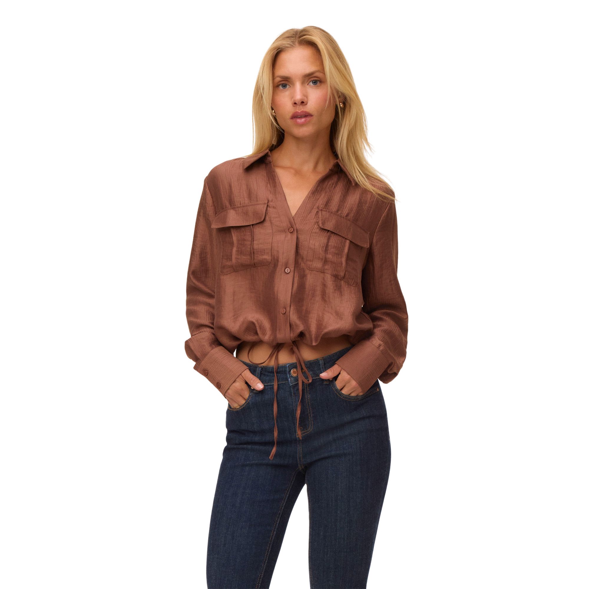 Blouse Vero Moda Toma LS Tie Woven Femmes