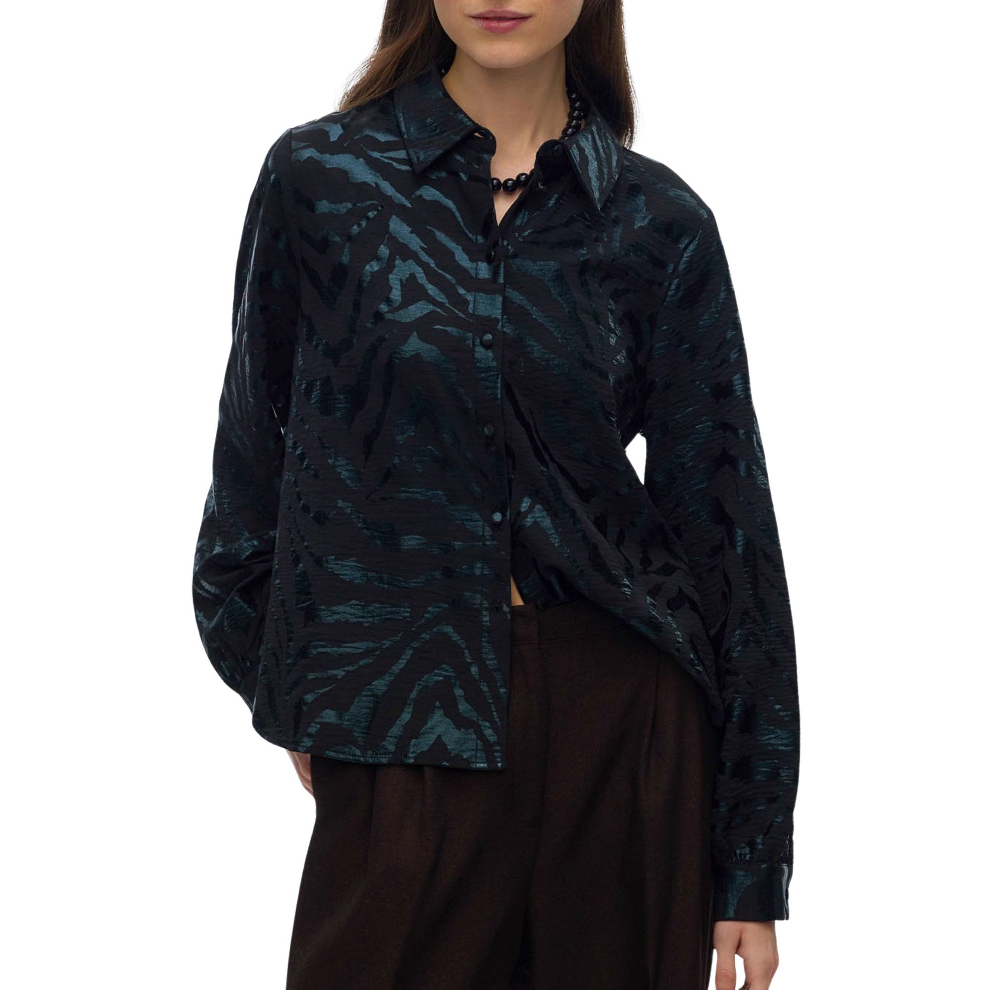 Vero Moda Carla Foil Blouse Dames