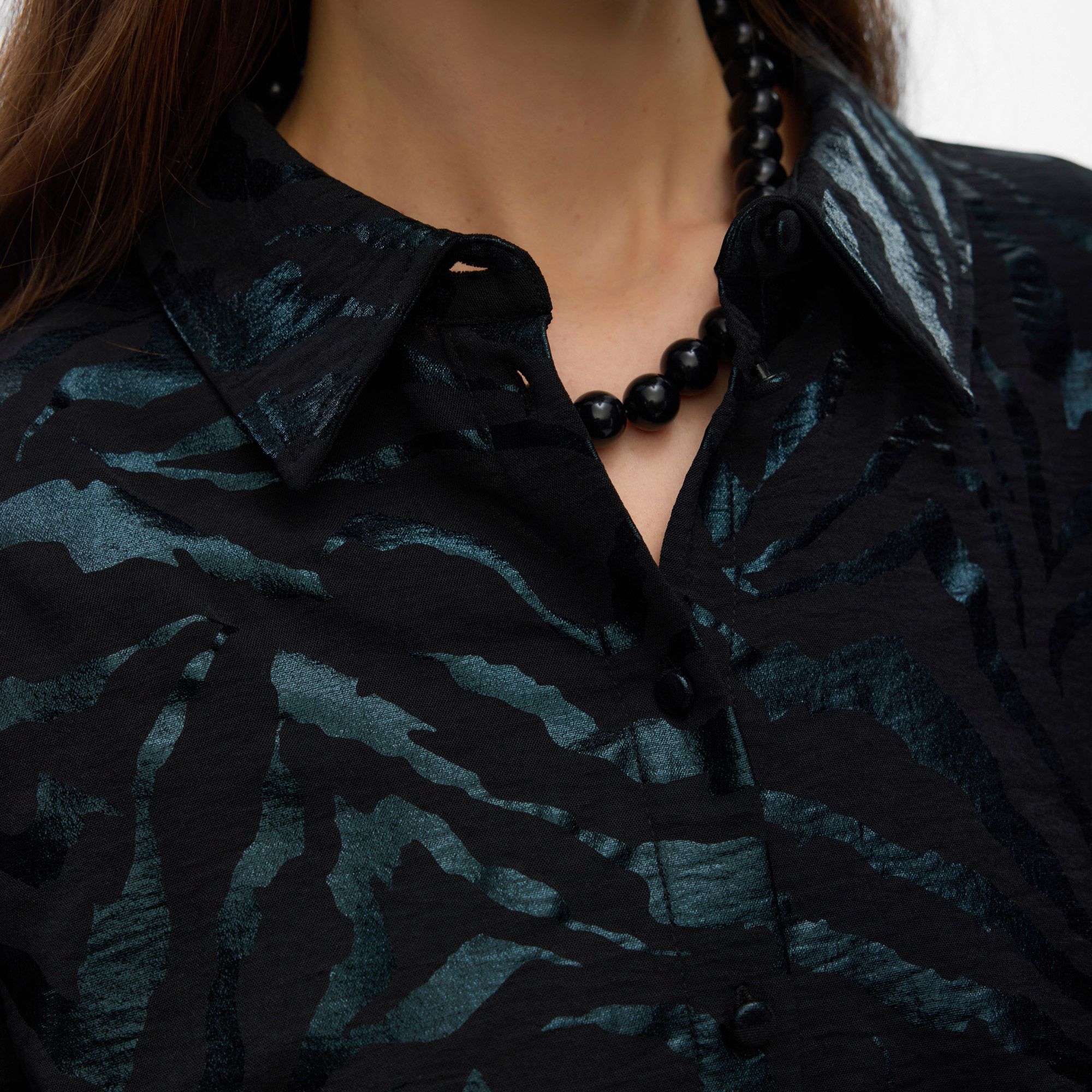 Vero Moda Carla Foil Blouse Dames