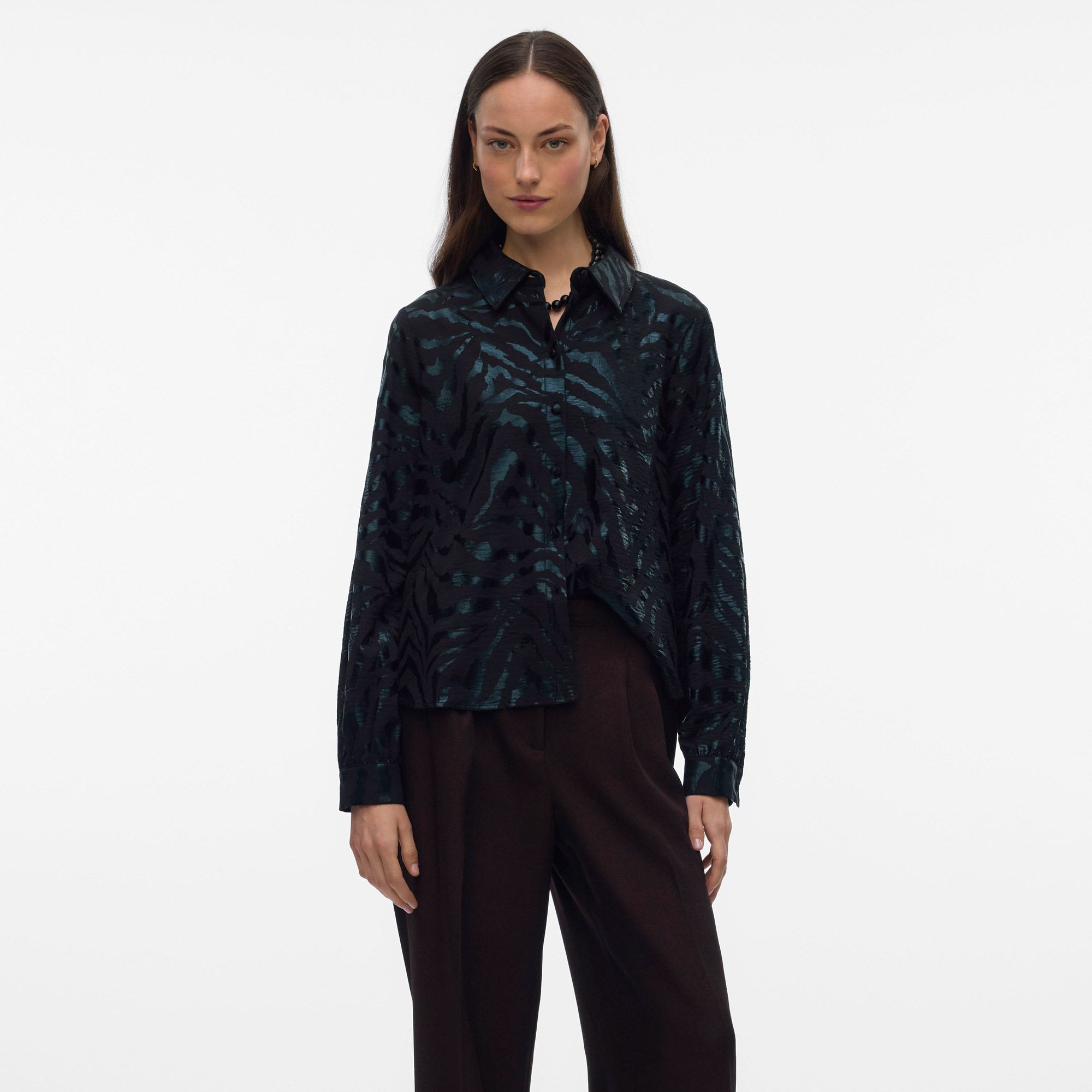 Vero Moda Carla Foil Blouse Dames