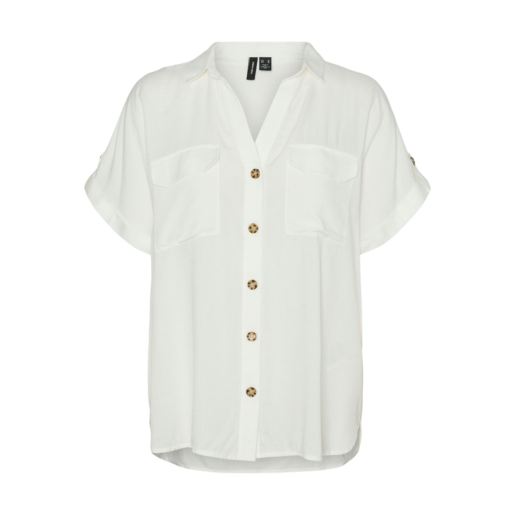 Vero Moda Bumpy Woven SS Top Dames