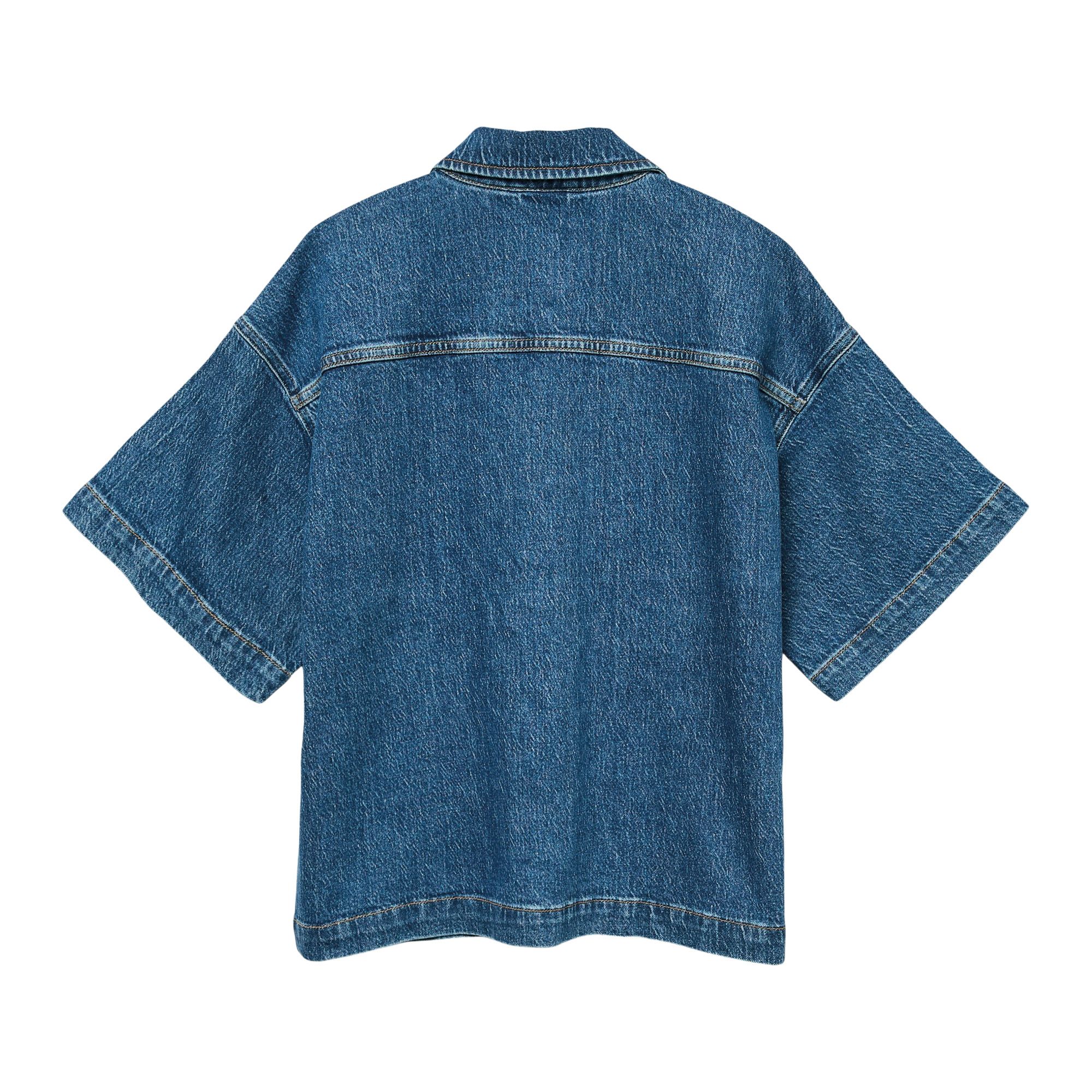Vero Moda Tessa Loose Denim Blouse Dames