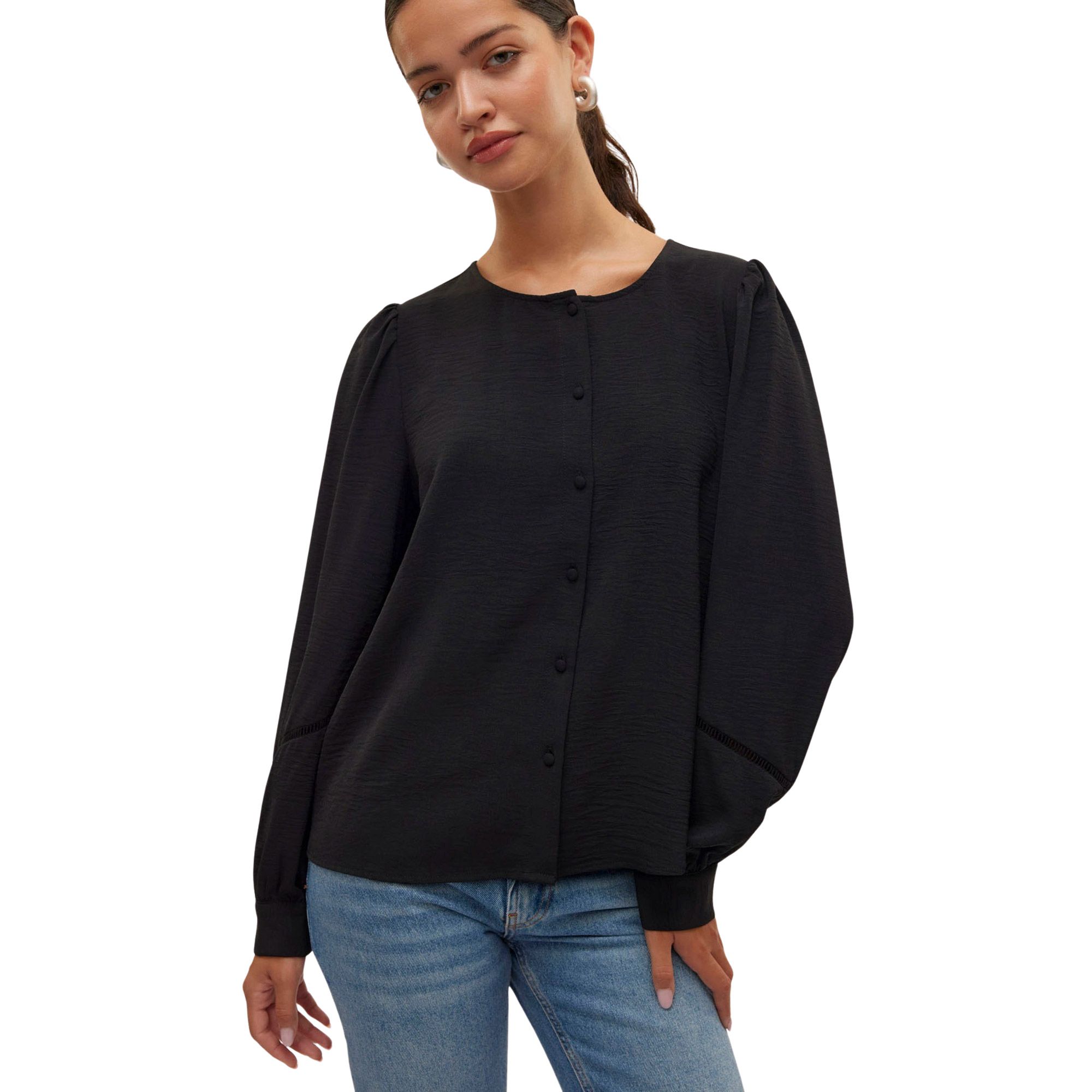Vero Moda Alva Tape LS Shirt Dames