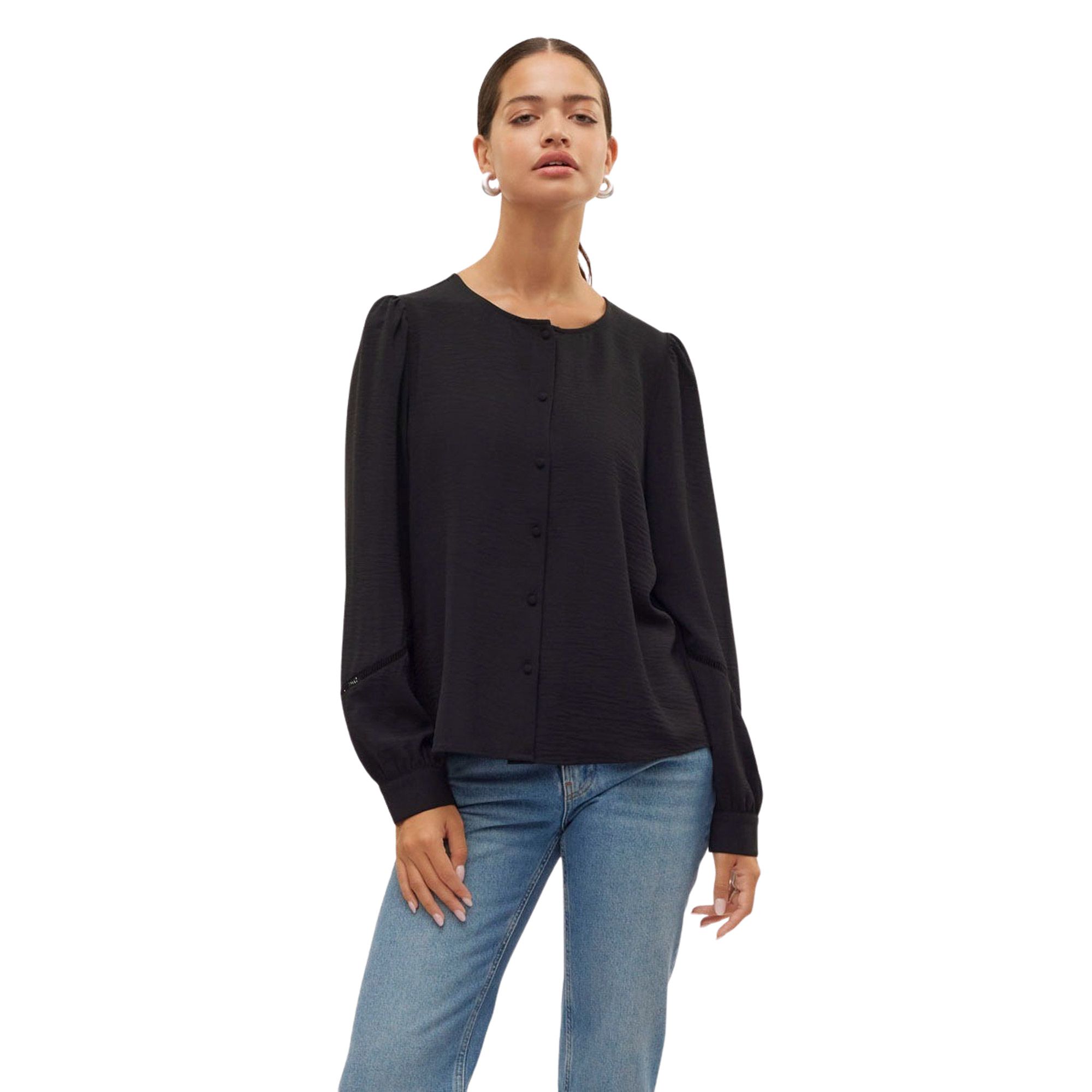 Vero Moda Alva Tape LS Shirt Dames