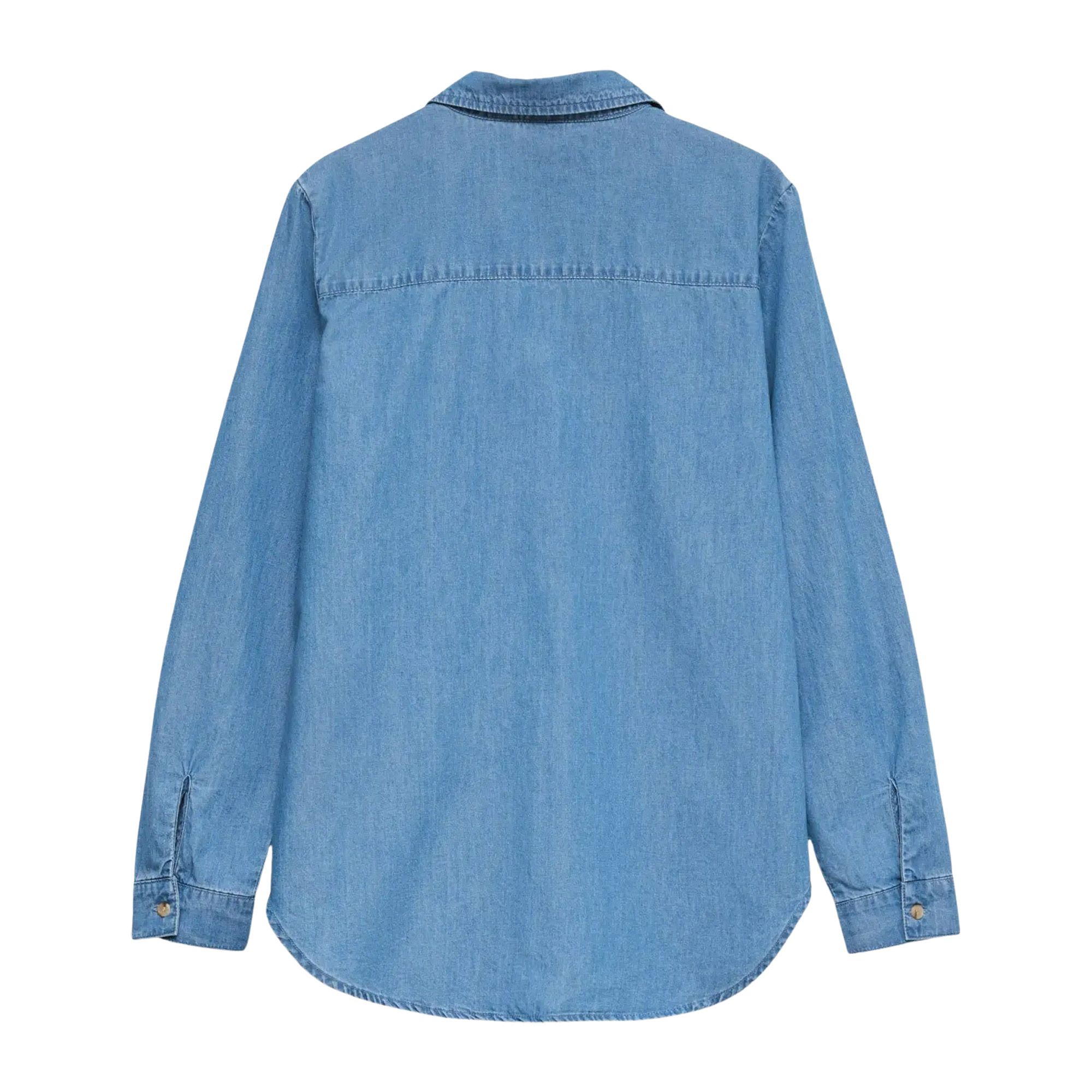 Vero Moda Bumpy Denim Blouse Dames